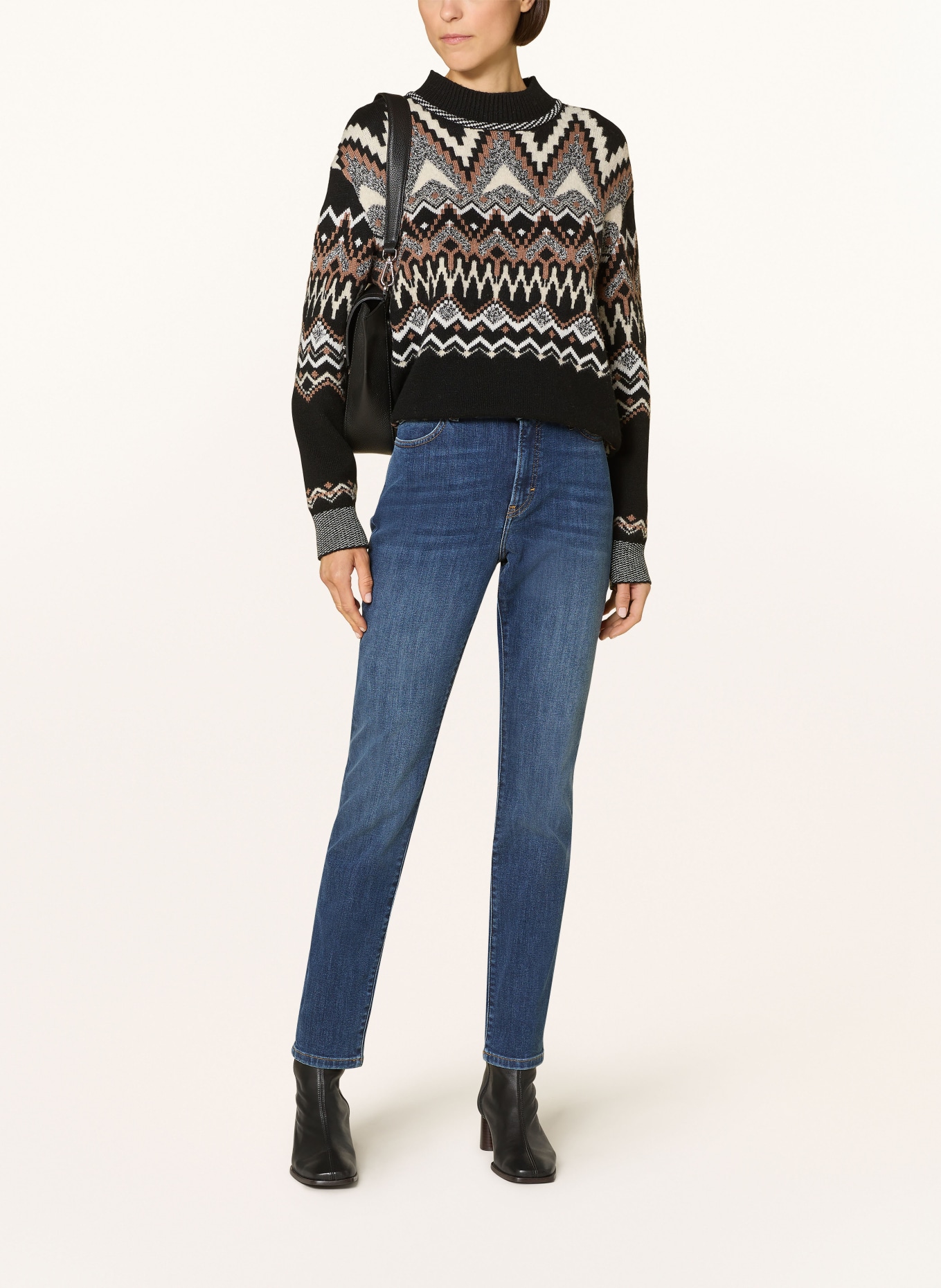 BOGNER Straight Jeans JULIE: 420 BLUE