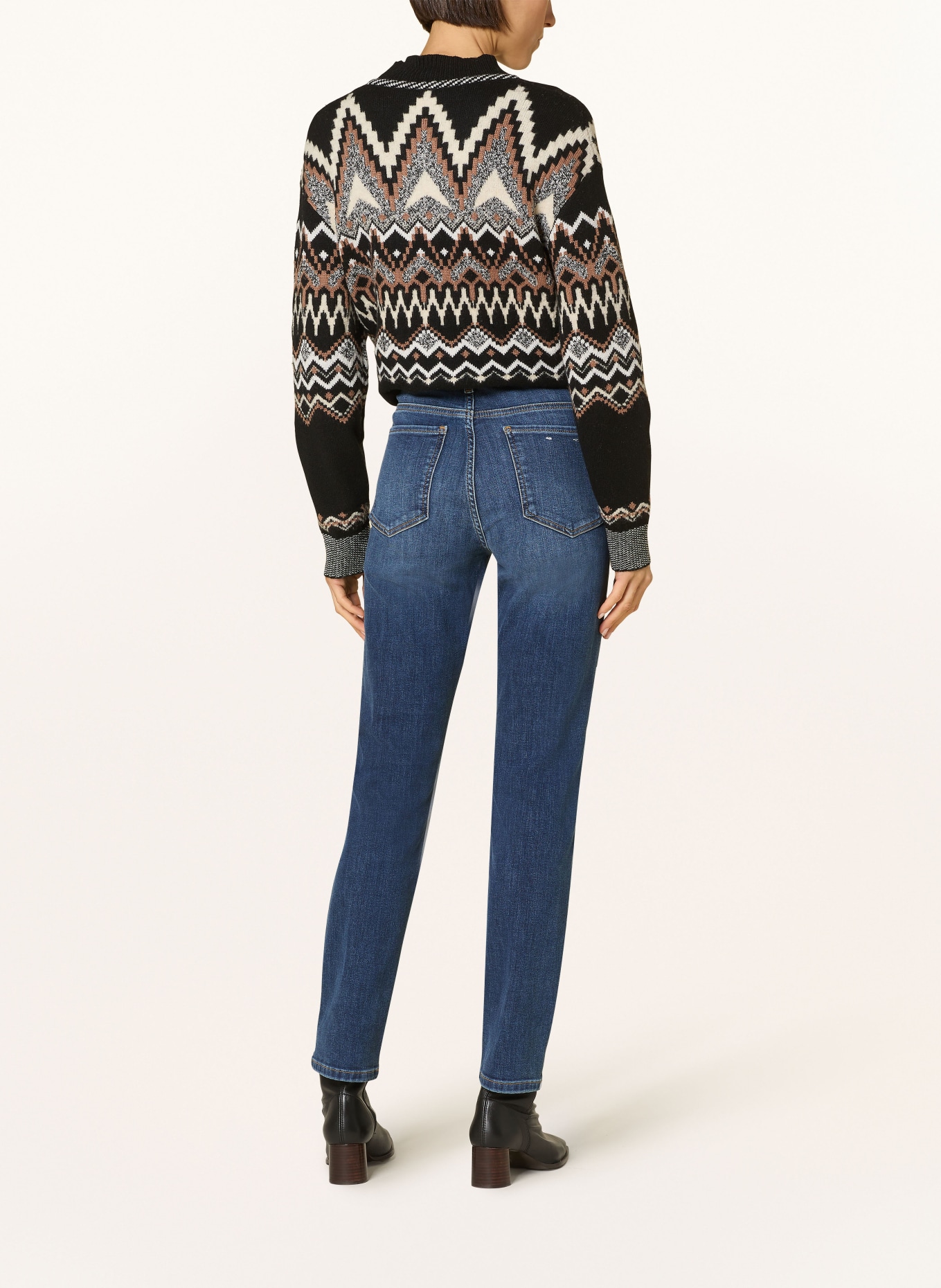 BOGNER Straight Jeans JULIE: 420 BLUE