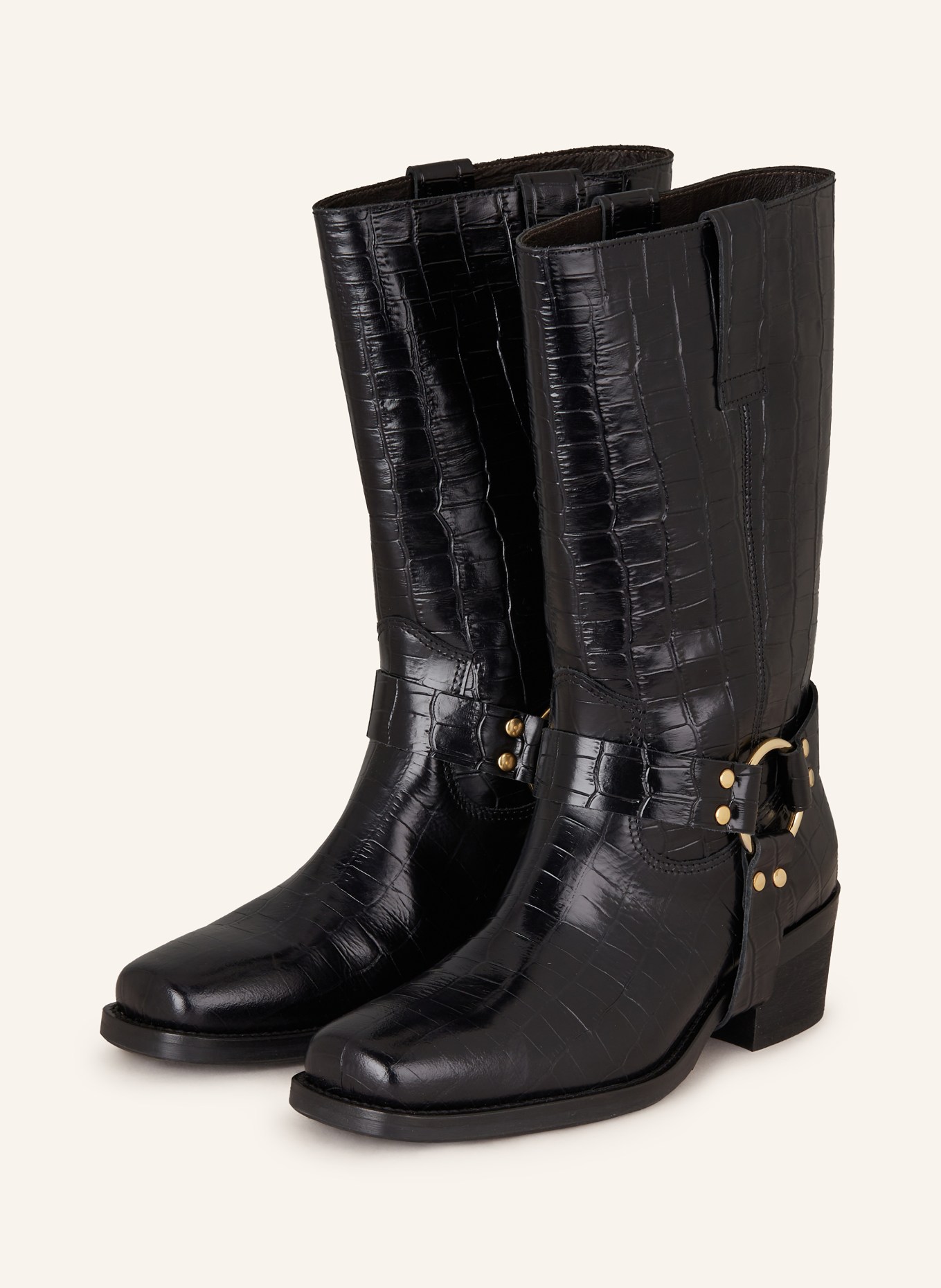 Croc biker boots hotsell
