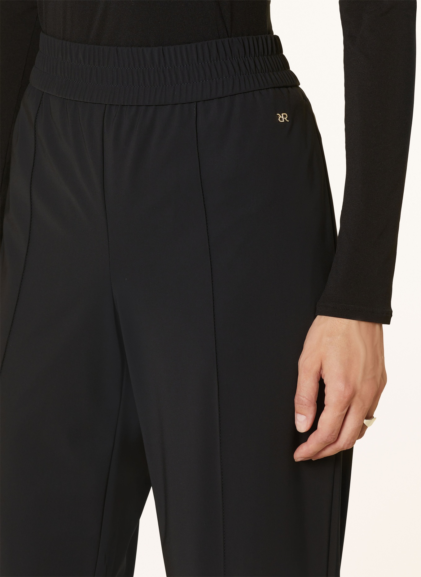 RAFFAELLO ROSSI Trousers COSMEA in jogger style, Color: BLACK (Image 5)