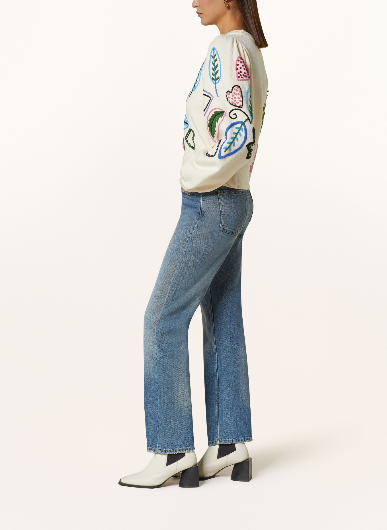 FABIENNE CHAPOT Jeansy straight MARIE STRAIGHT, Kolor: 3338 Authentic Wash (Obrazek 4)
