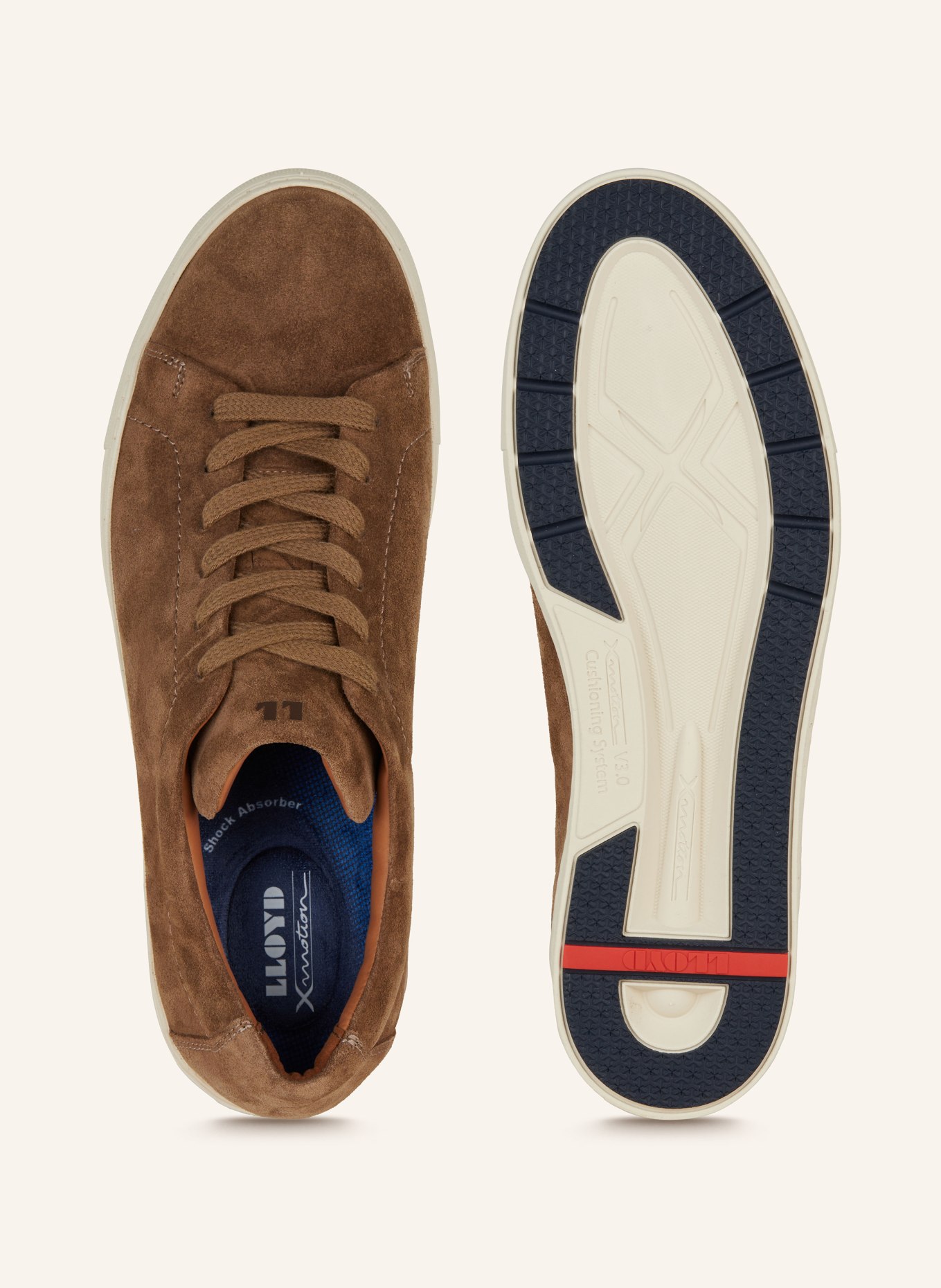 LLOYD Sneaker MITCHELL: BRAUN