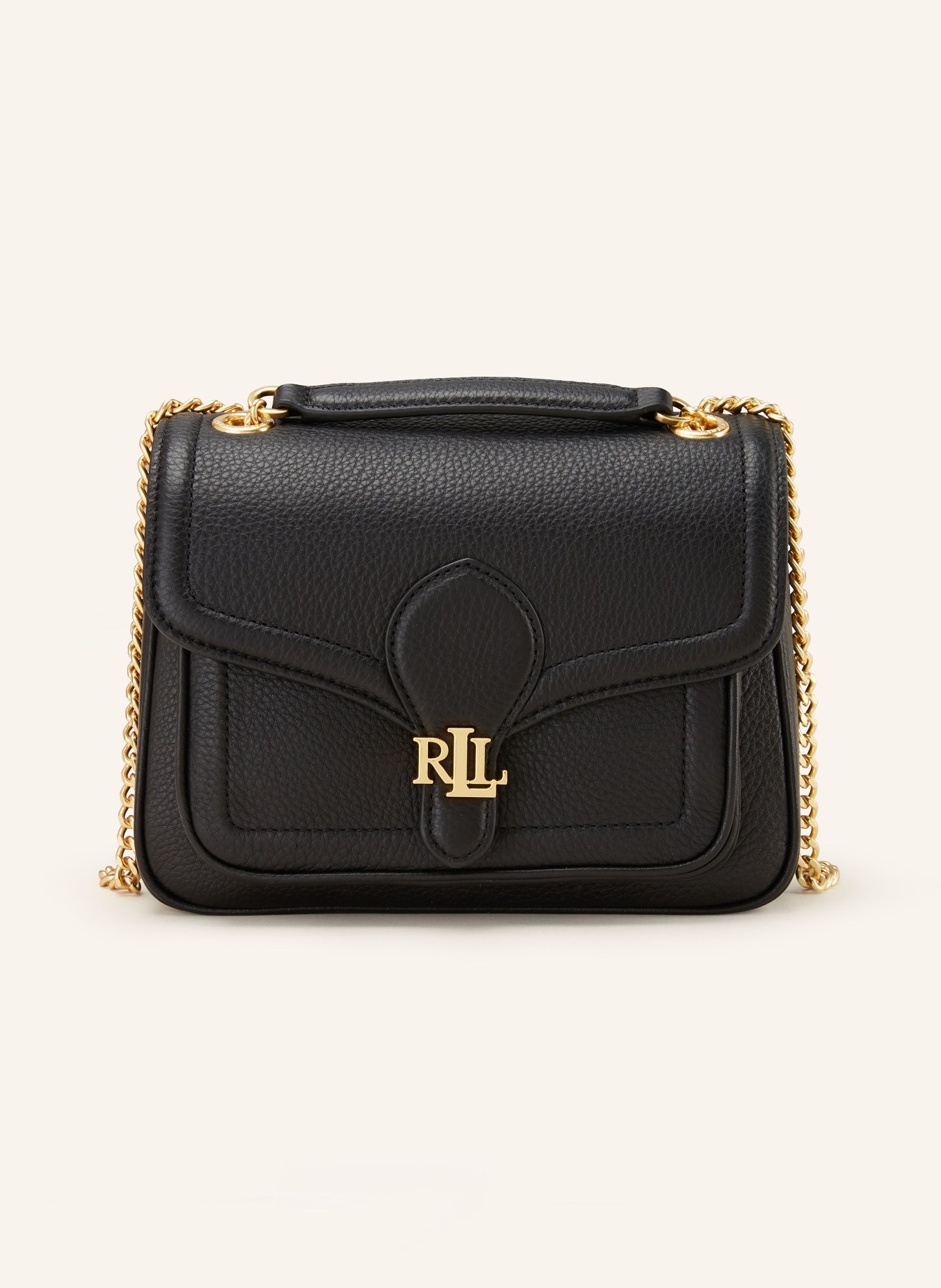 Black ralph lauren crossbody bag top