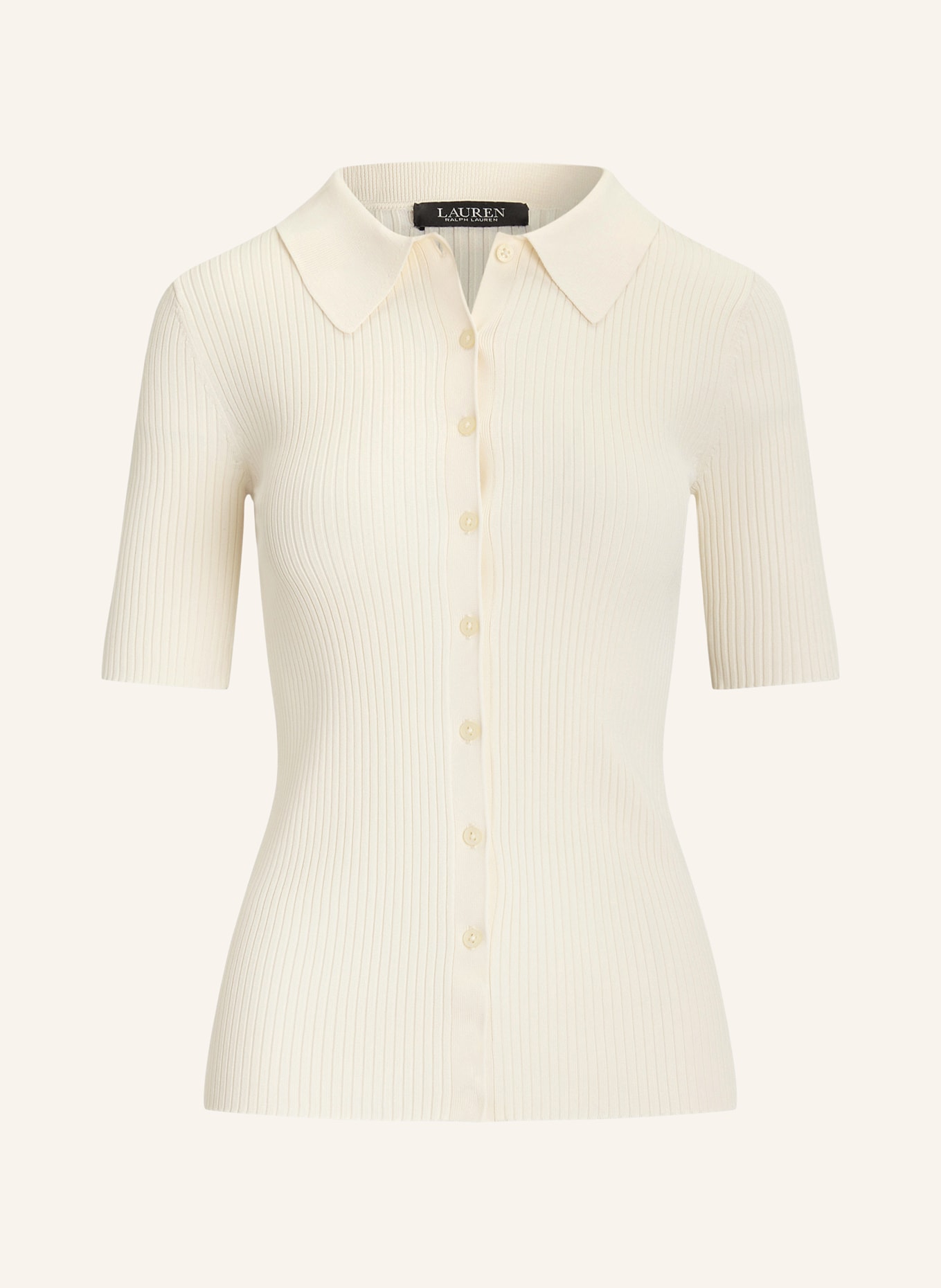 LAUREN RALPH LAUREN Knitted blouse in cream
