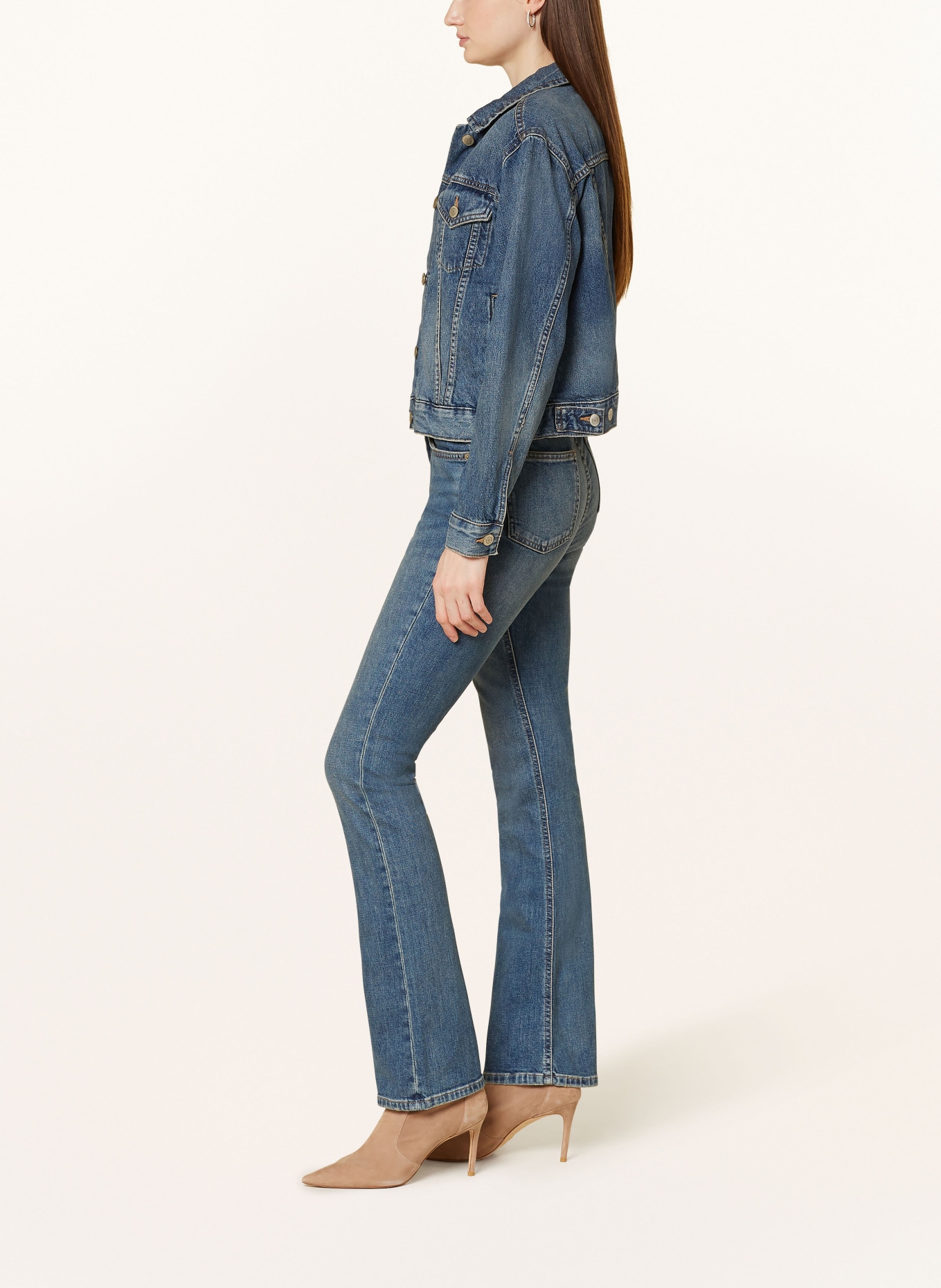 LAUREN RALPH LAUREN Bootcut jeans, Color: 001 DUSK INDIGO WASH (Image 4)