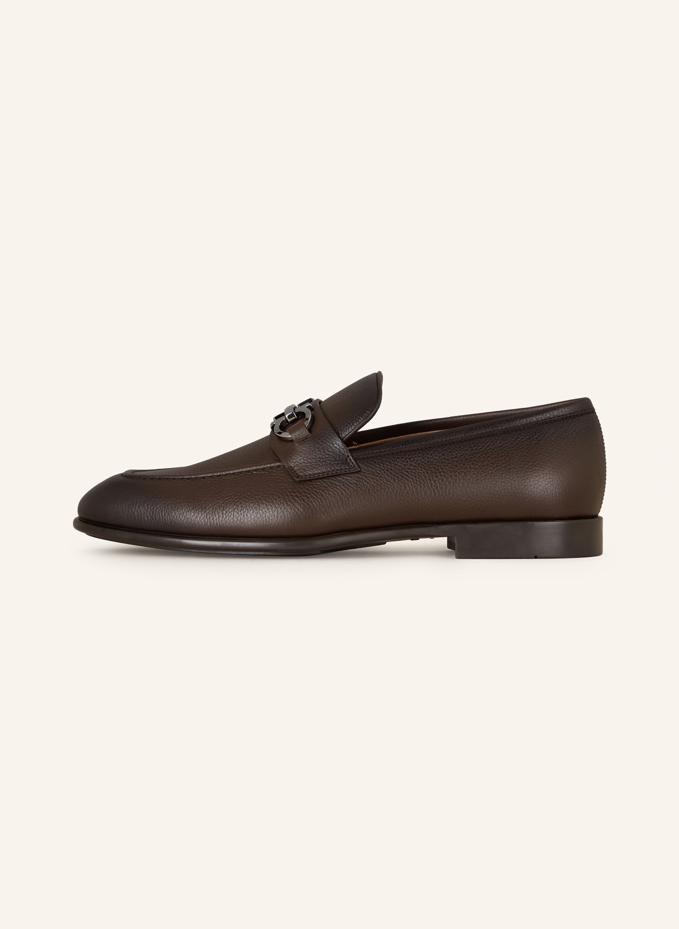 FERRAGAMO Loafersy FOSTER, Kolor: CIEMNOBRĄZOWY (Obrazek 4)