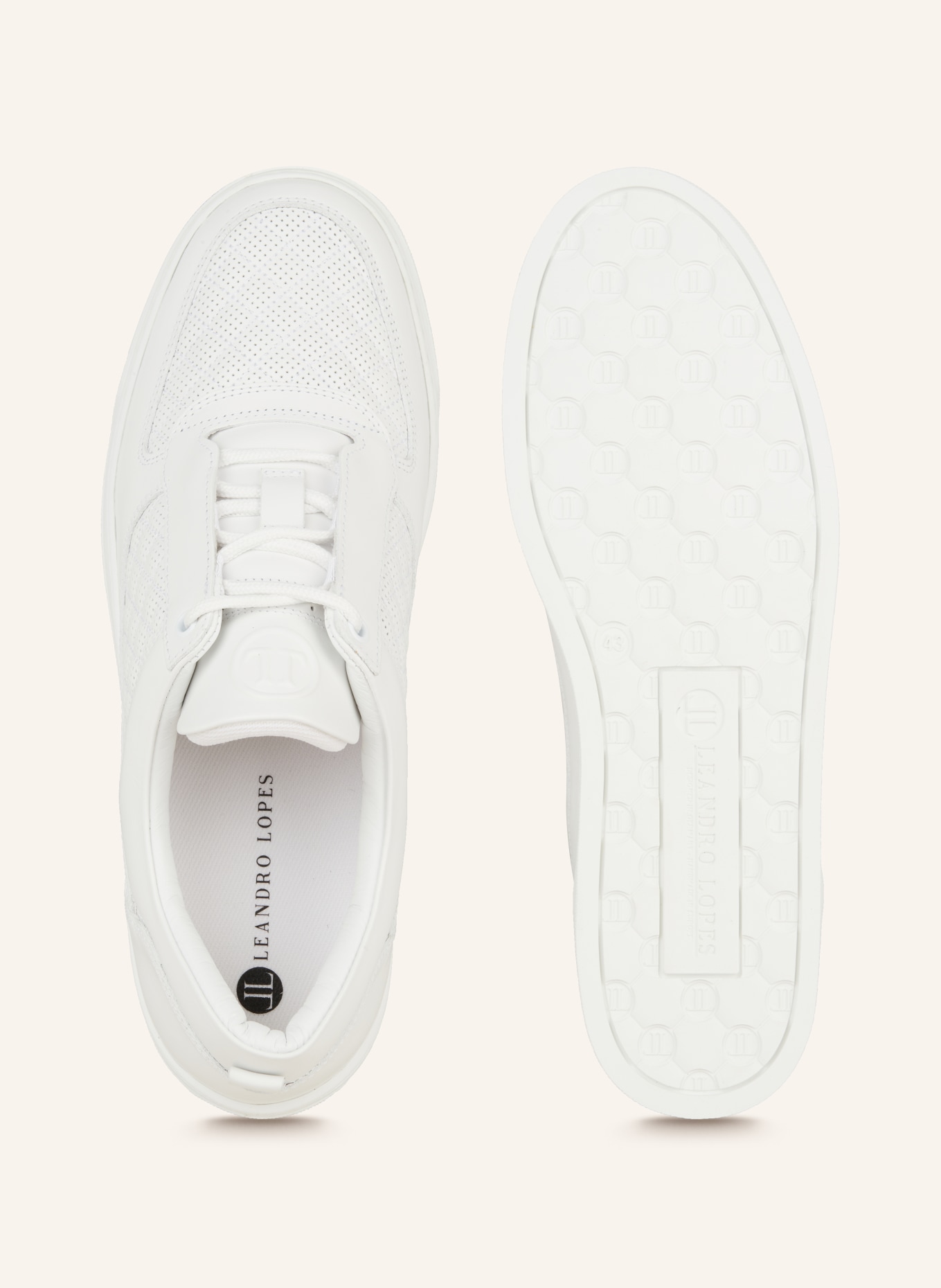 LEANDRO LOPES Sneakers FAISCA, Color: WHITE (Image 5)