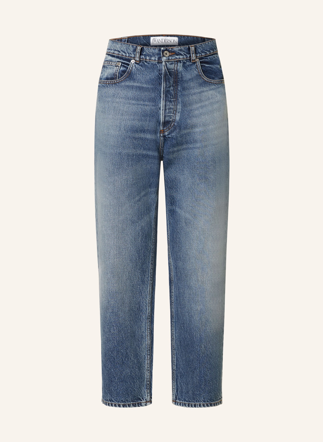 JW ANDERSON Jeans Regular Fit: 844 MID BLUE DENIM