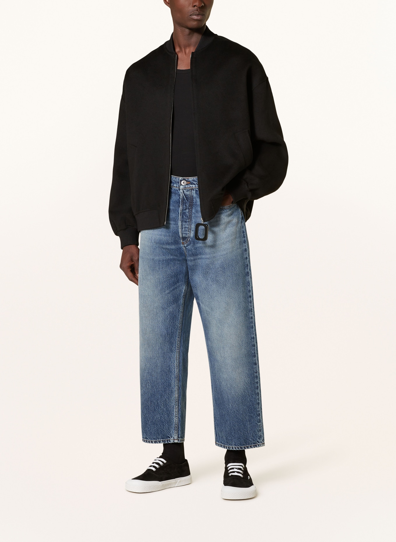 JW ANDERSON Jeans Regular Fit: 844 MID BLUE DENIM