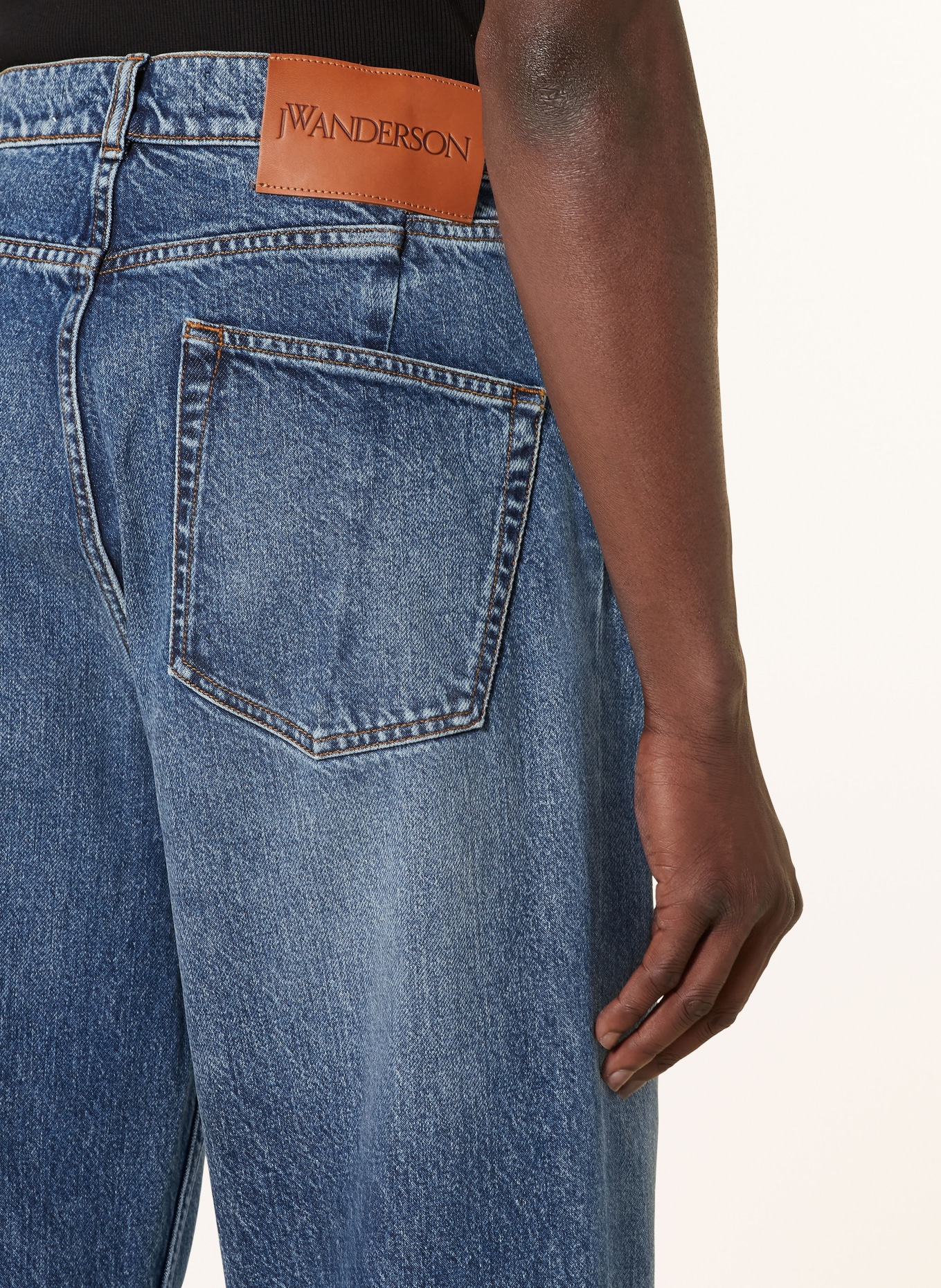 JW ANDERSON Jeans Regular Fit: 844 MID BLUE DENIM