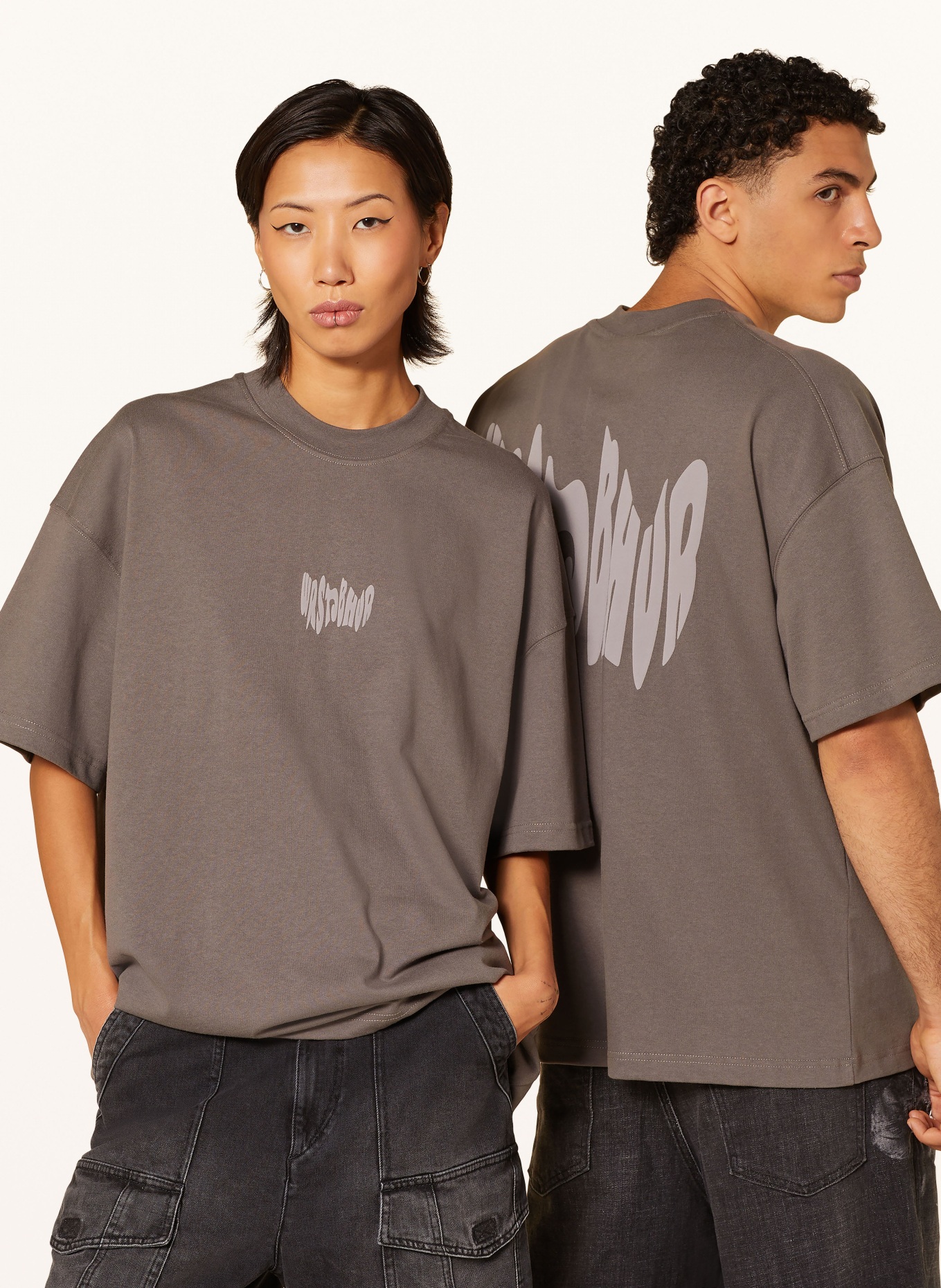 WRSTBHVR T-shirt ALVARO, Color: DARK GRAY (Image 4)