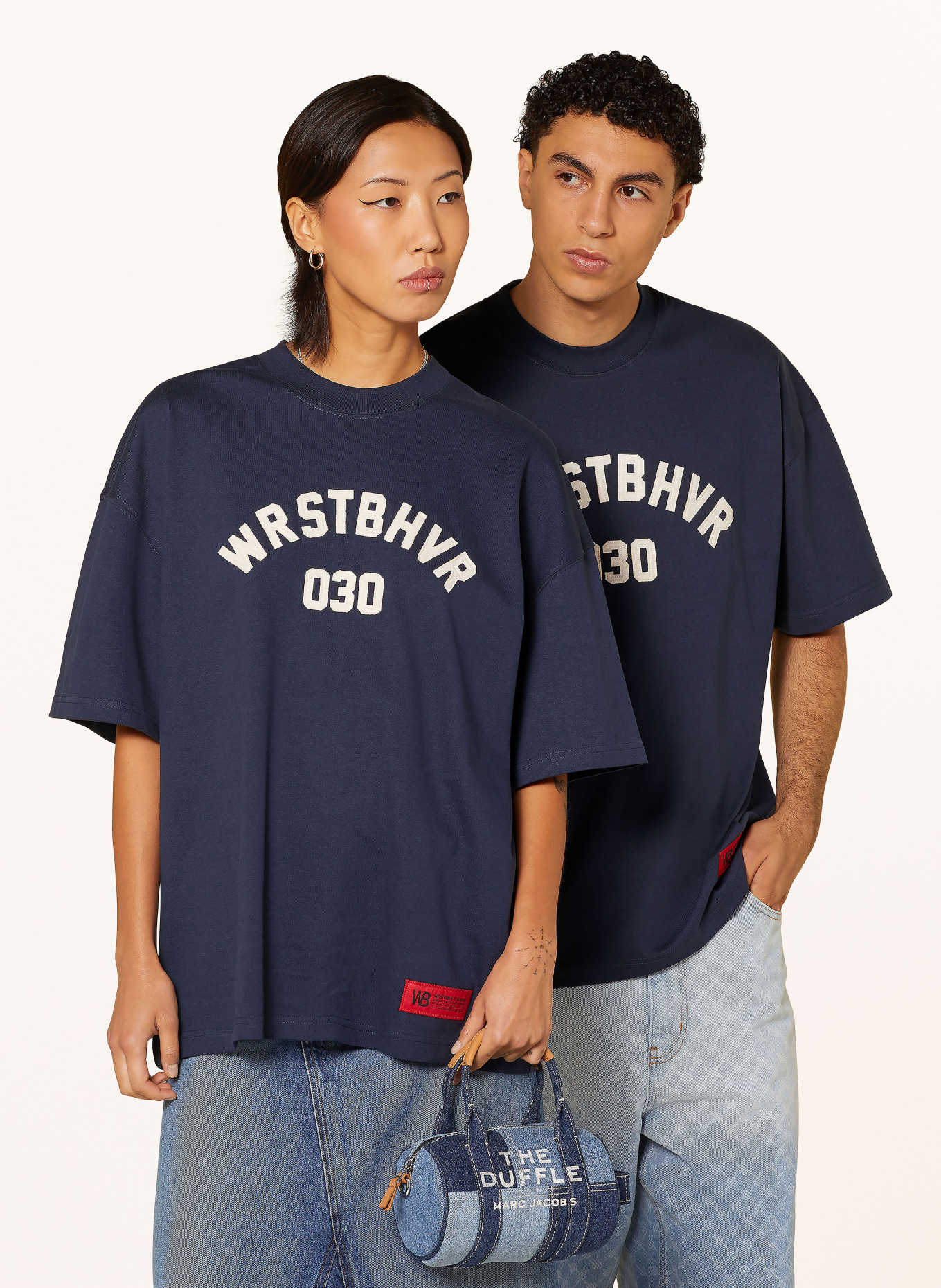 WRSTBHVR T-shirt RURIC, Color: BLUE (Image 4)