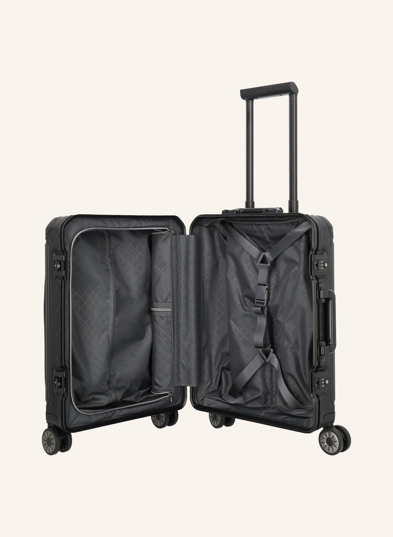 travelite Trolley NEXT 2.0 S+: SCHWARZ