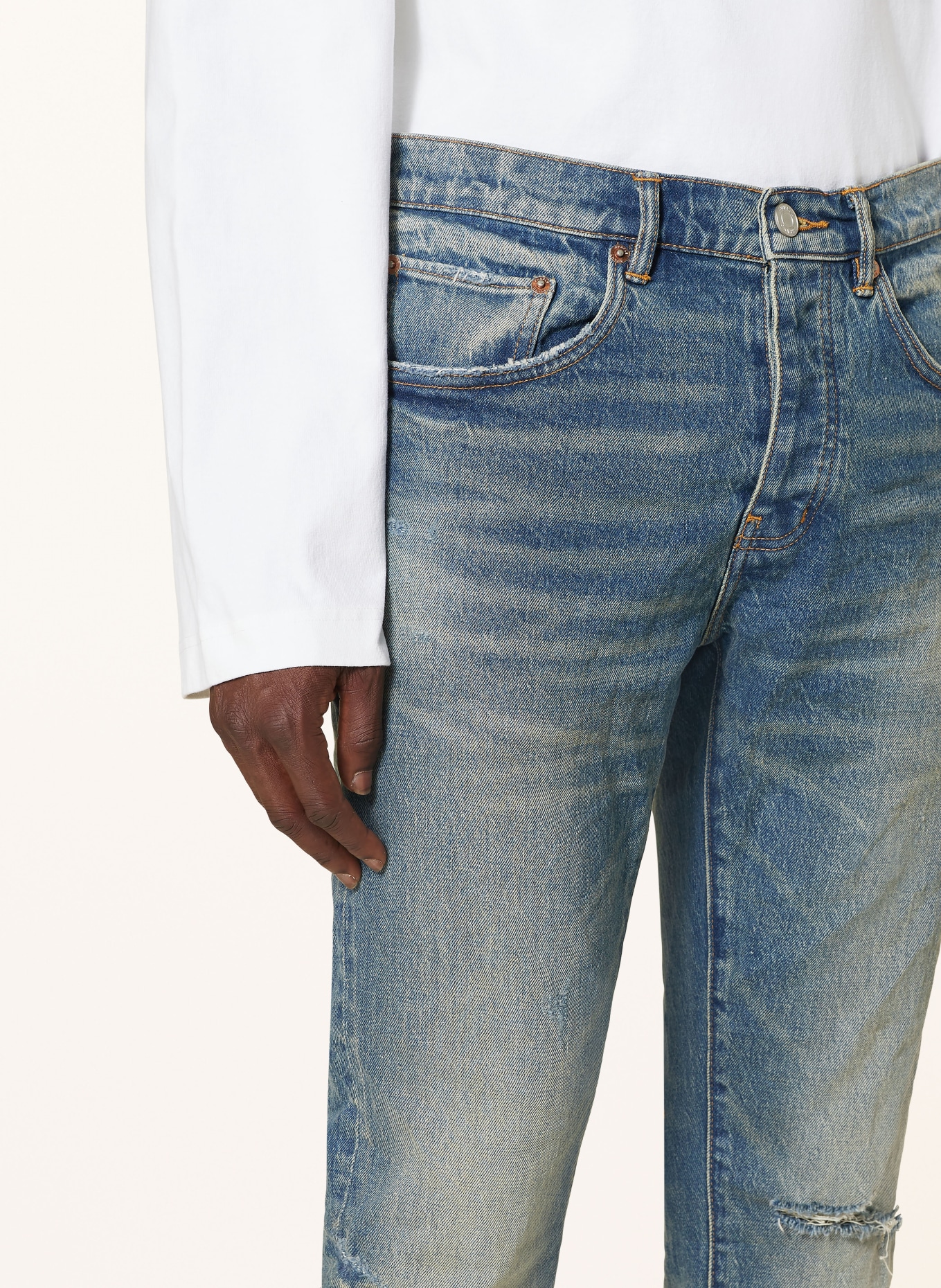 PURPLE BRAND Jeans Slim Fit: MID INDIGO