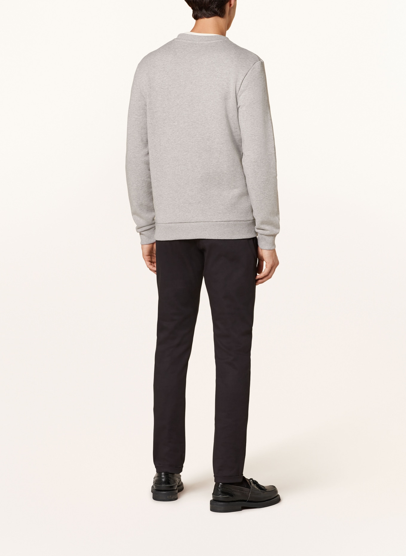 LES DEUX Sweatshirt CAMDEN: LICHTGRIJS