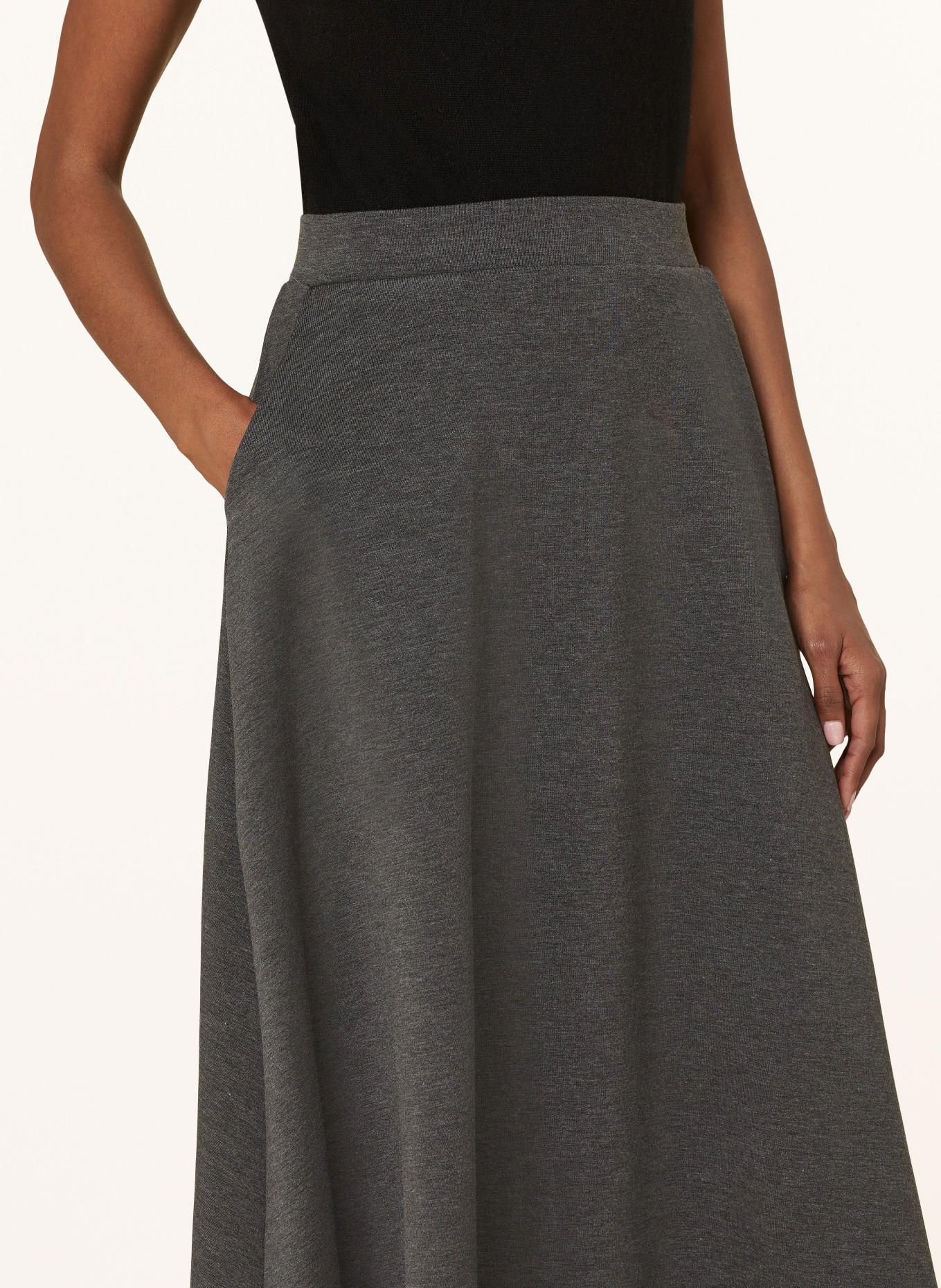 darling harbour Skirt, Color: DARK GRAY (Image 4)