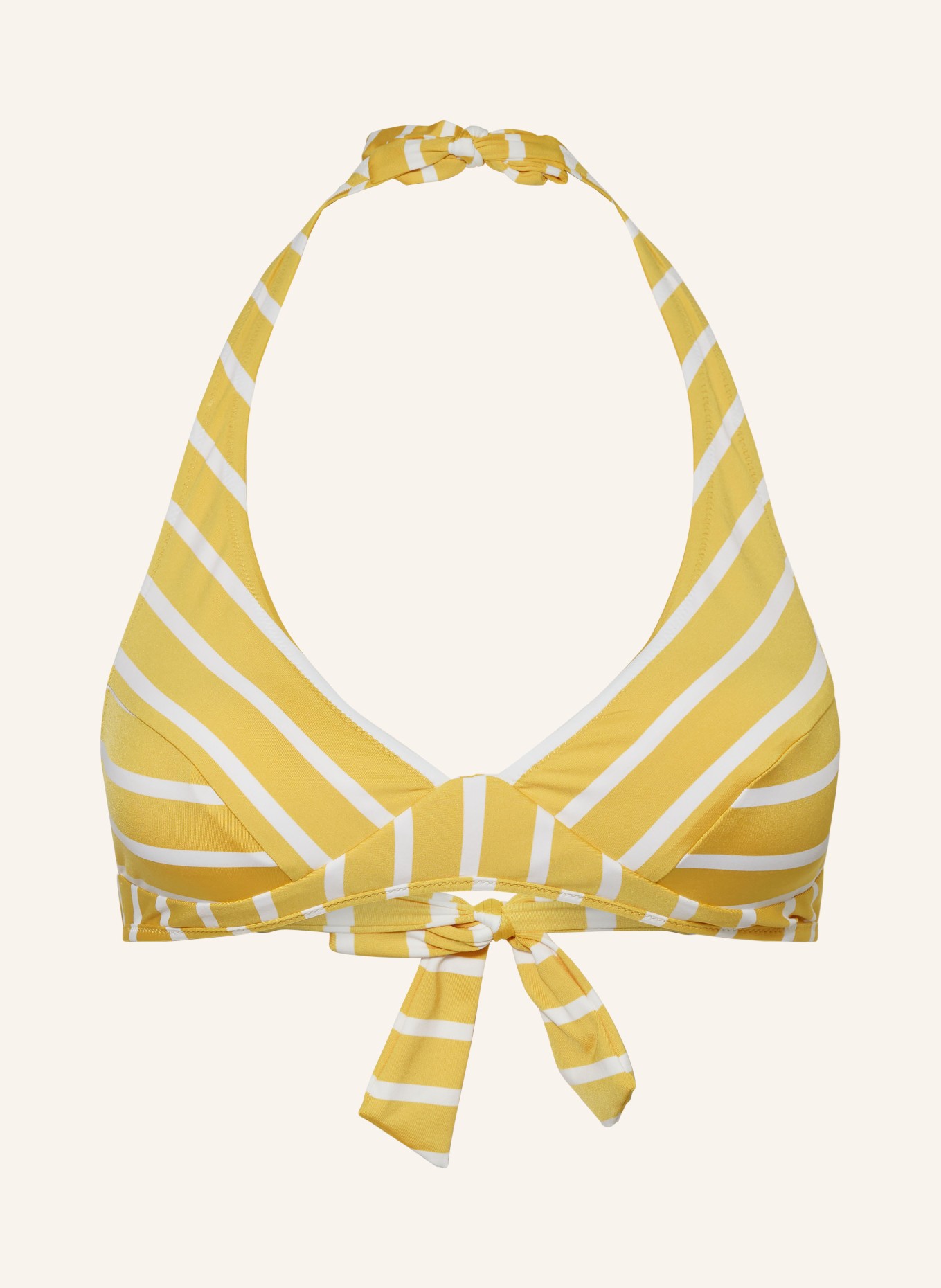 Lidea Neckholder-Bikini-Top BAY GAMES zum Wenden: GELB