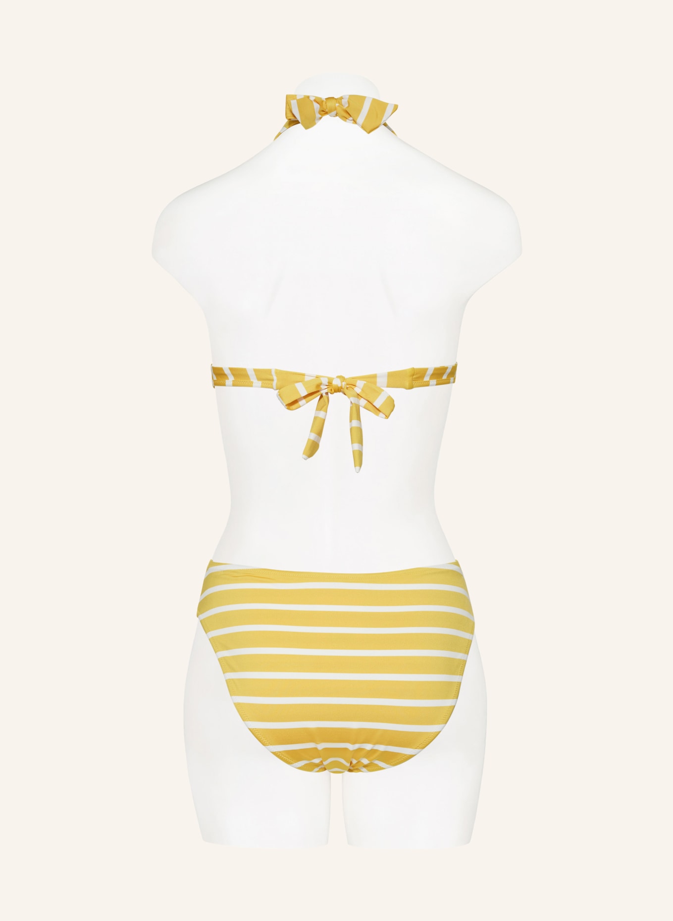 Lidea Neckholder-Bikini-Top BAY GAMES zum Wenden: GELB