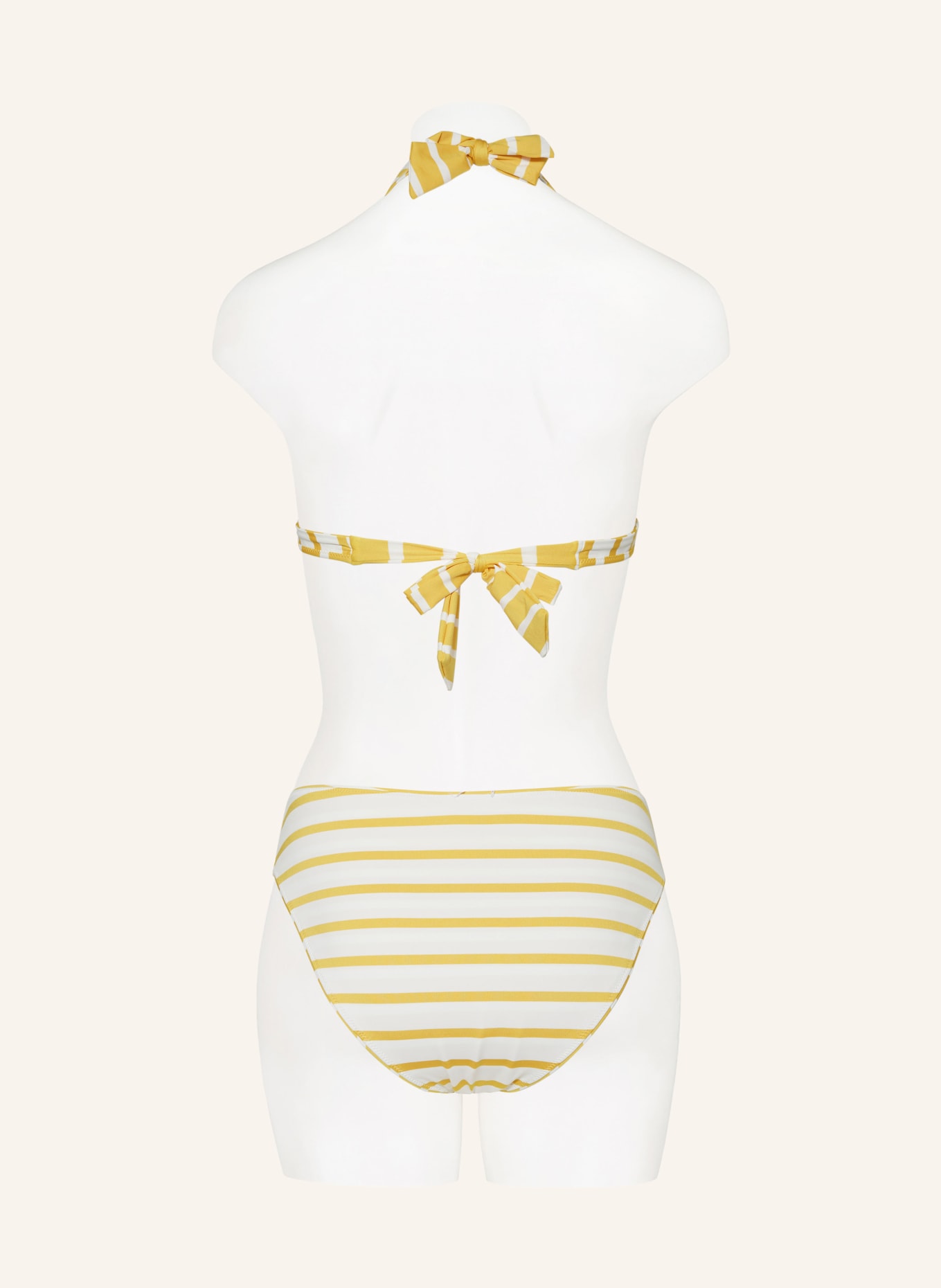 Lidea Neckholder-Bikini-Top BAY GAMES zum Wenden: GELB