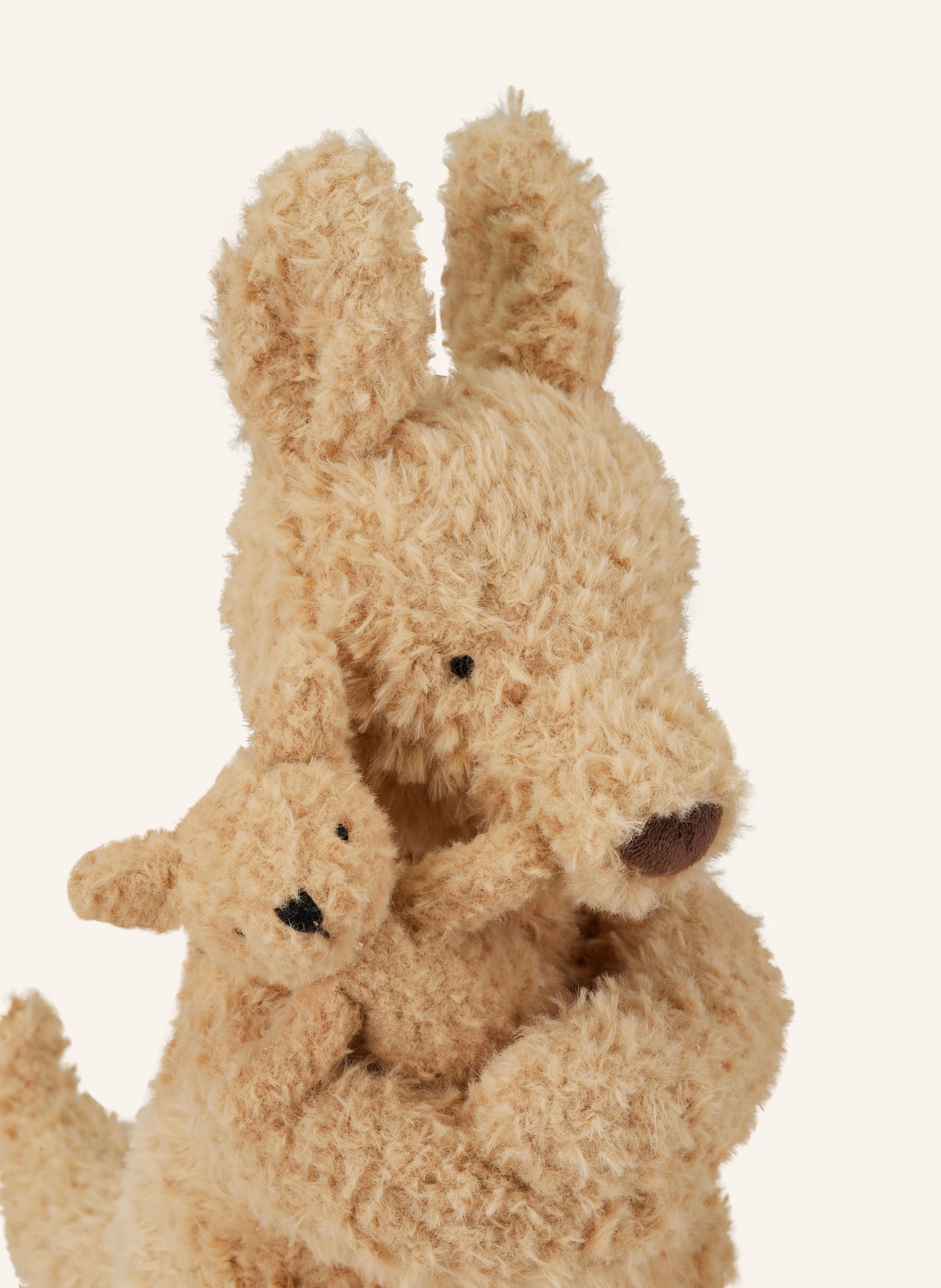 Jellycat Pluszowa zabawka kangur HUDDLES KANGAROO, Kolor: JASNOBRĄZOWY (Obrazek 4)