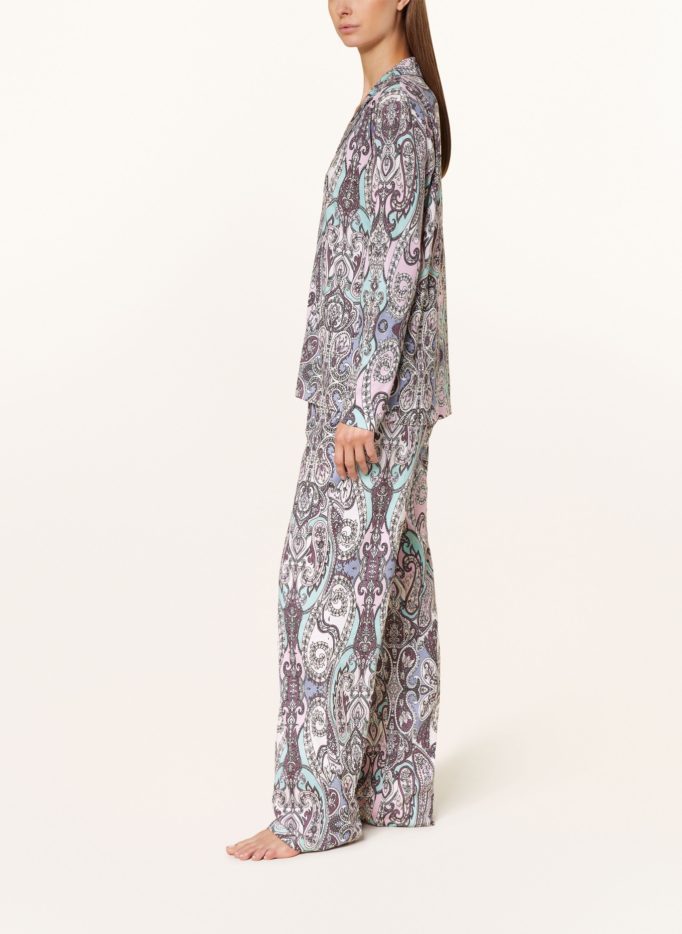 darling harbour Pajama pants, Color: paisley print (Image 4)