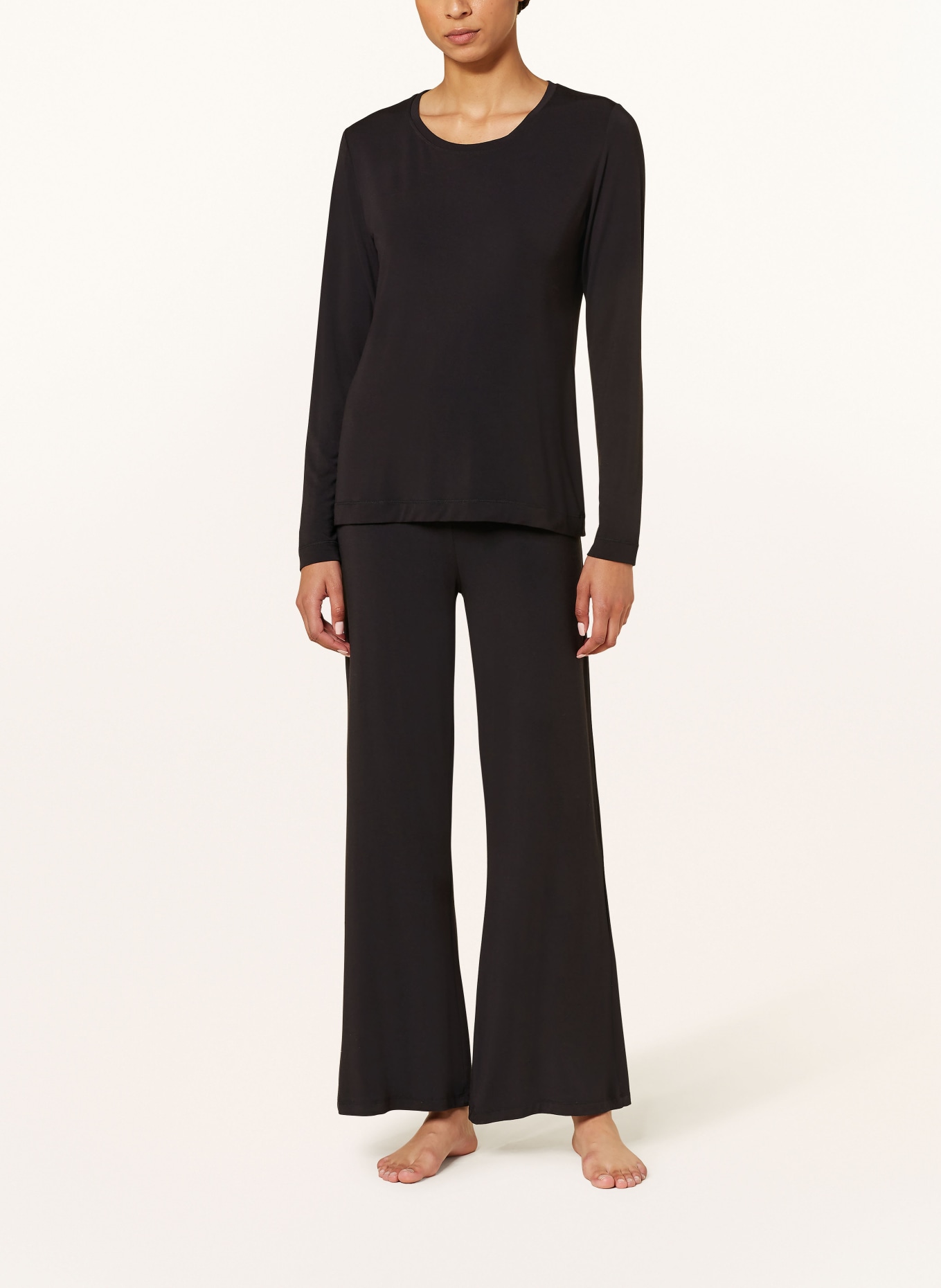 darling harbour Pajama pants: BLACK