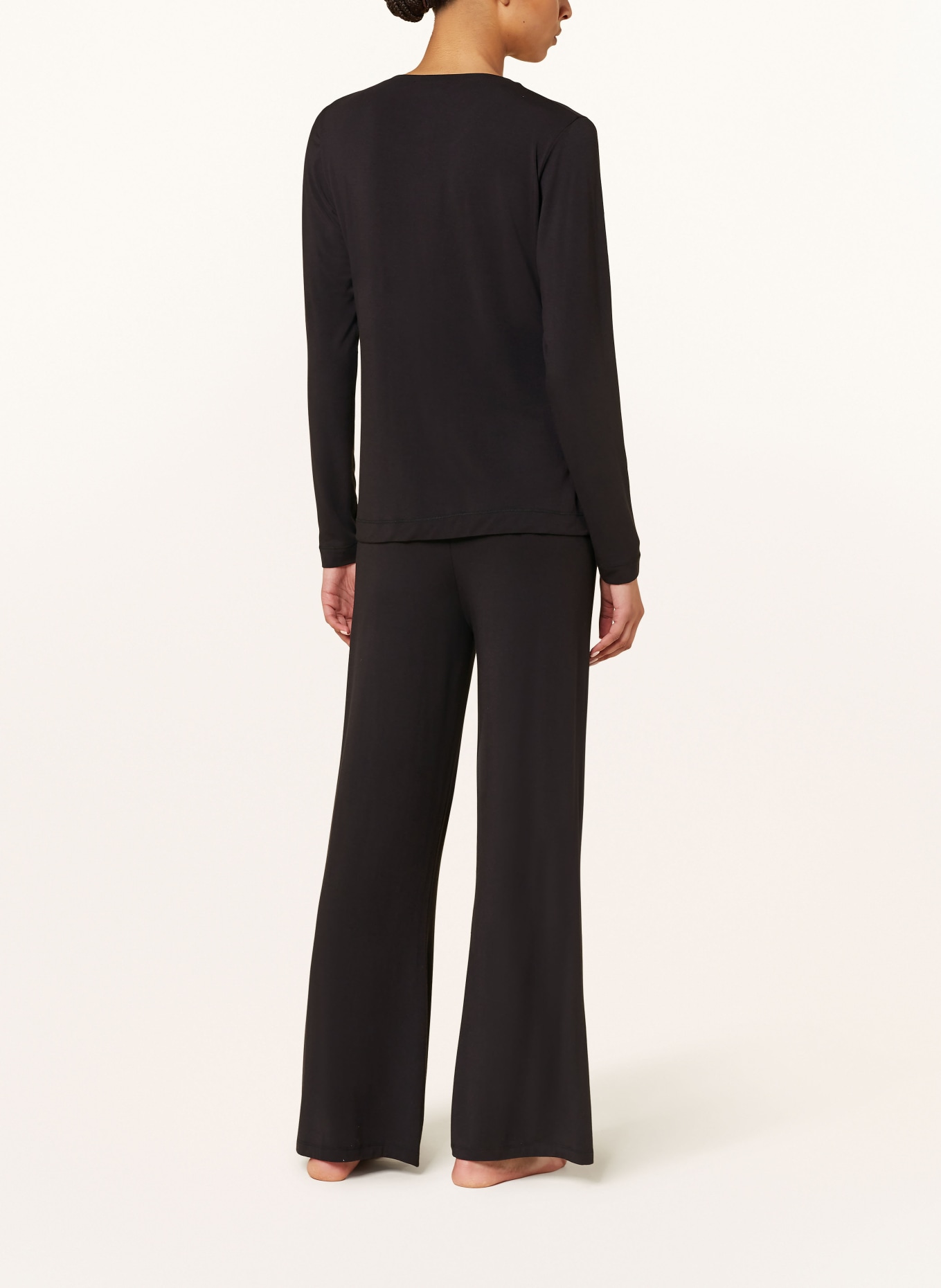 darling harbour Pajama pants: BLACK