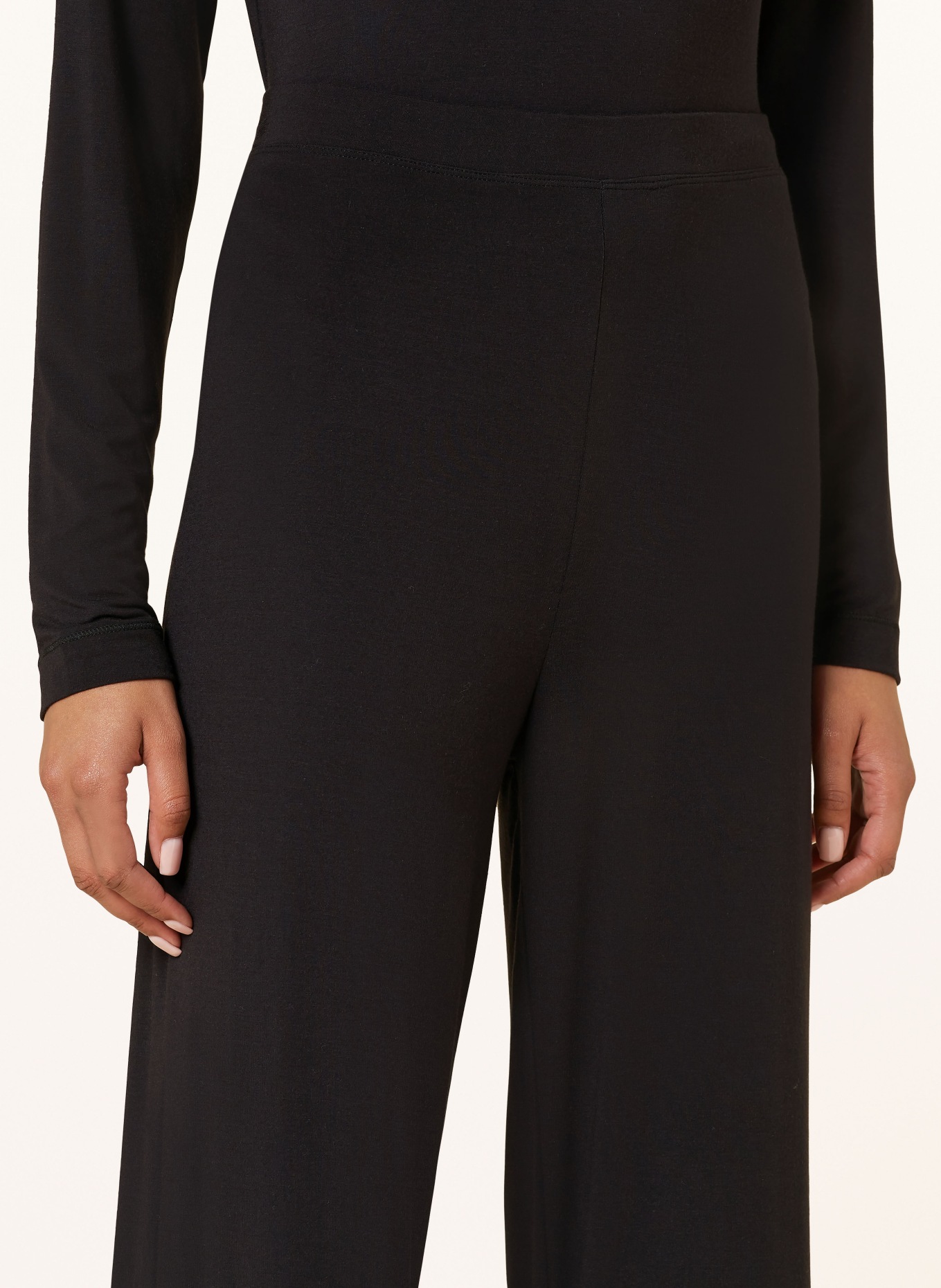 darling harbour Pajama pants: BLACK