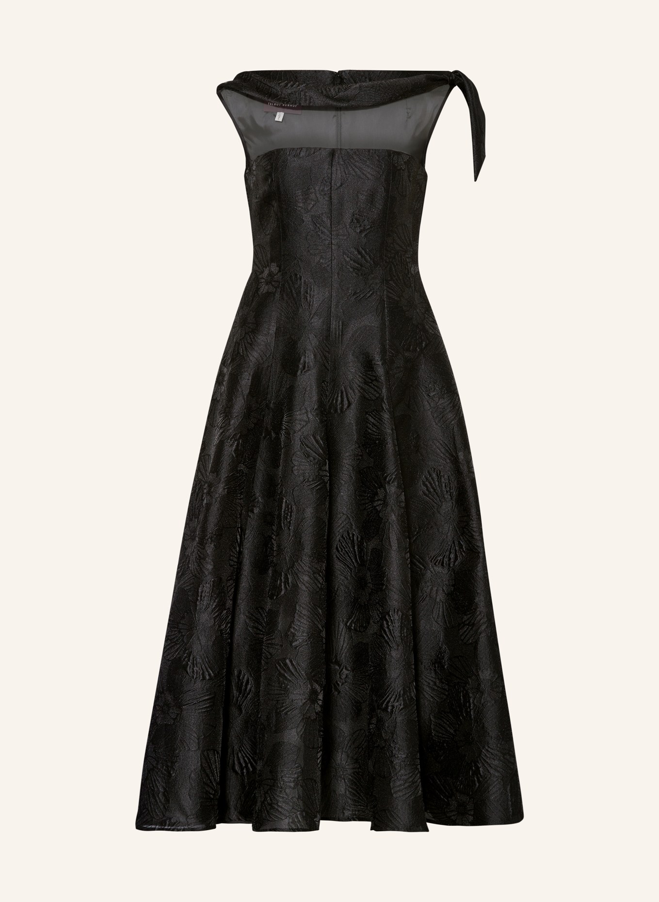 TALBOT RUNHOF Cocktail dress: BLACK