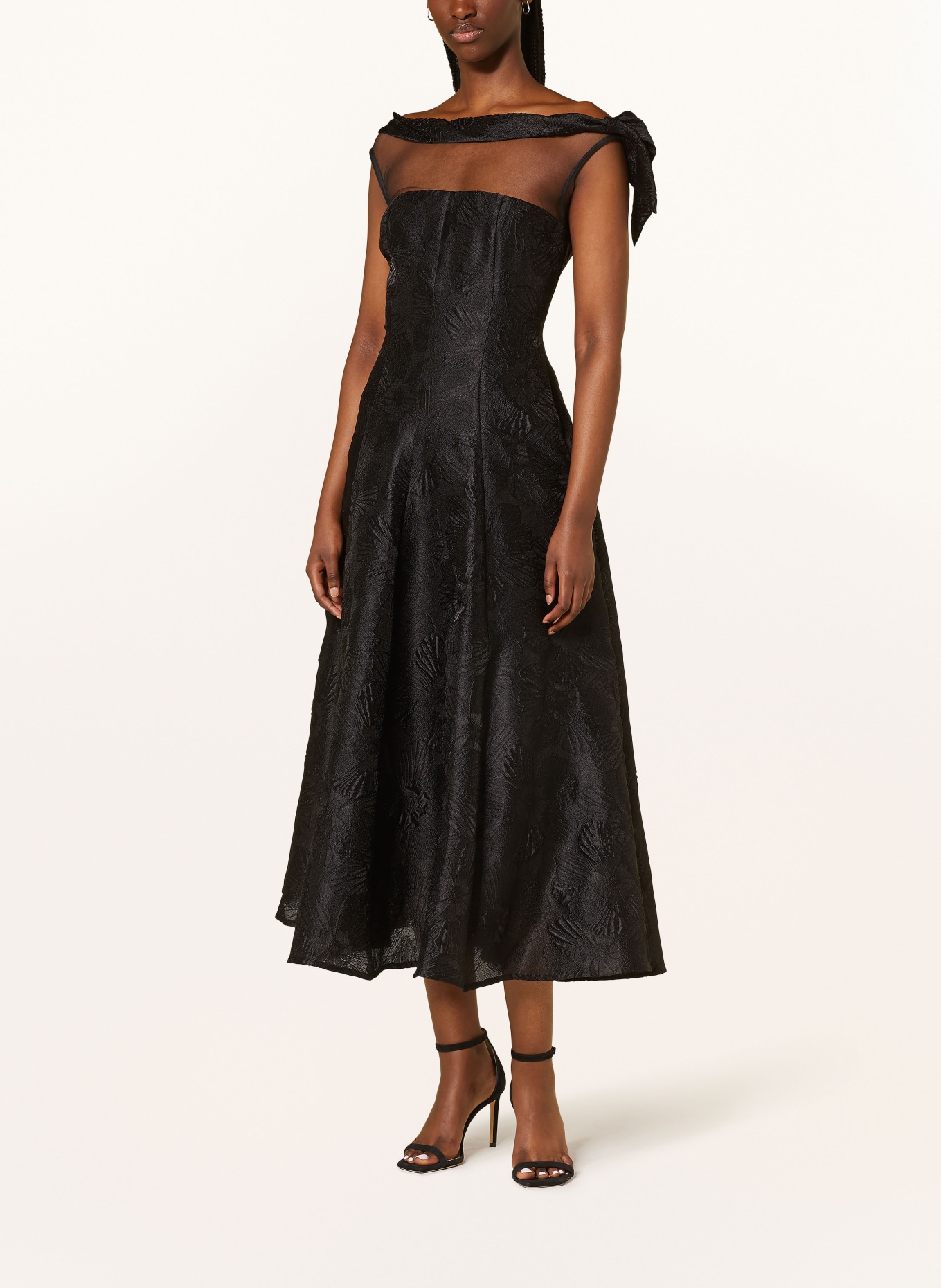 TALBOT RUNHOF Cocktail dress: BLACK