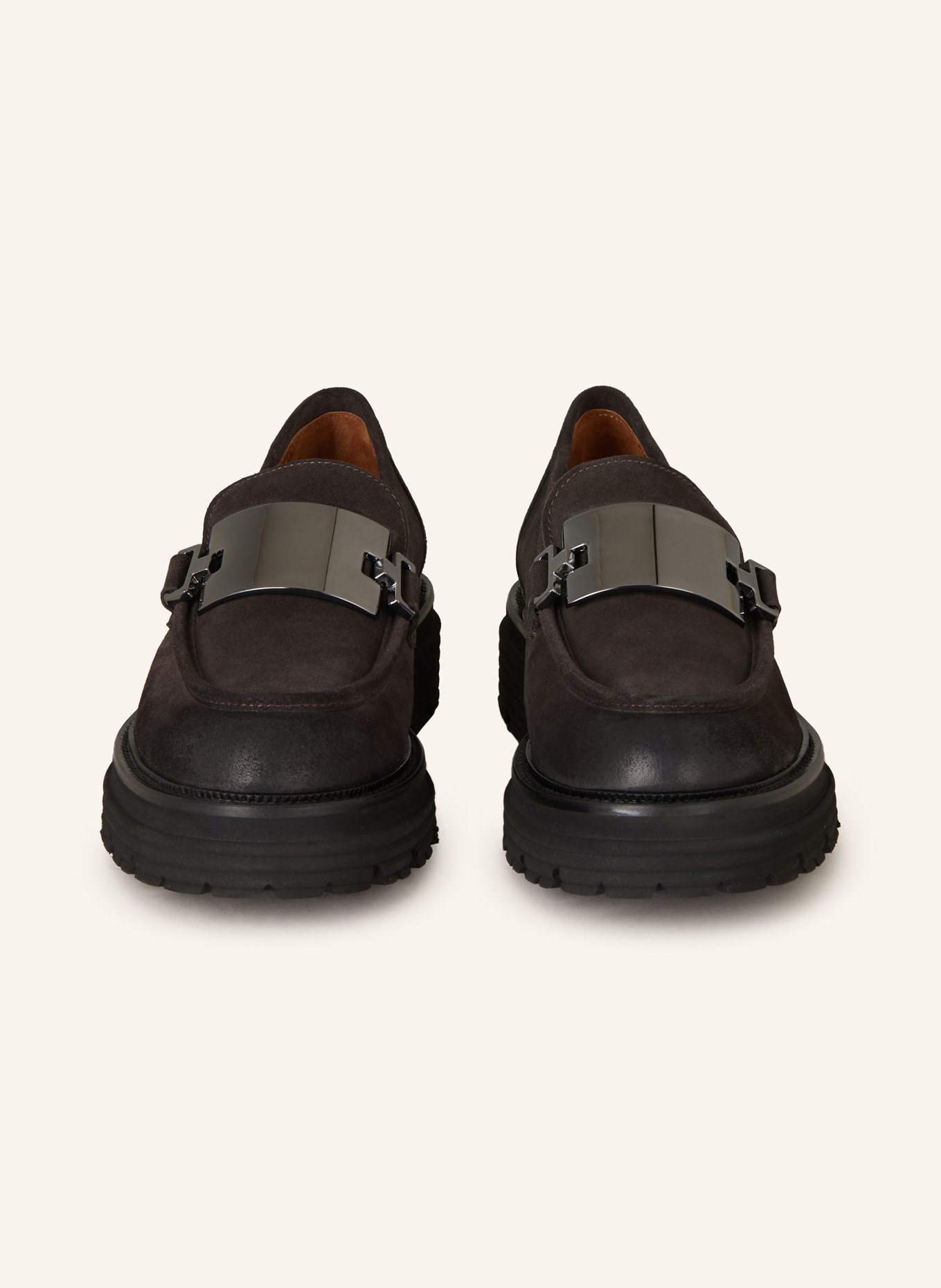 THEA MIKA Loafers, Color: DARK BROWN (Image 3)