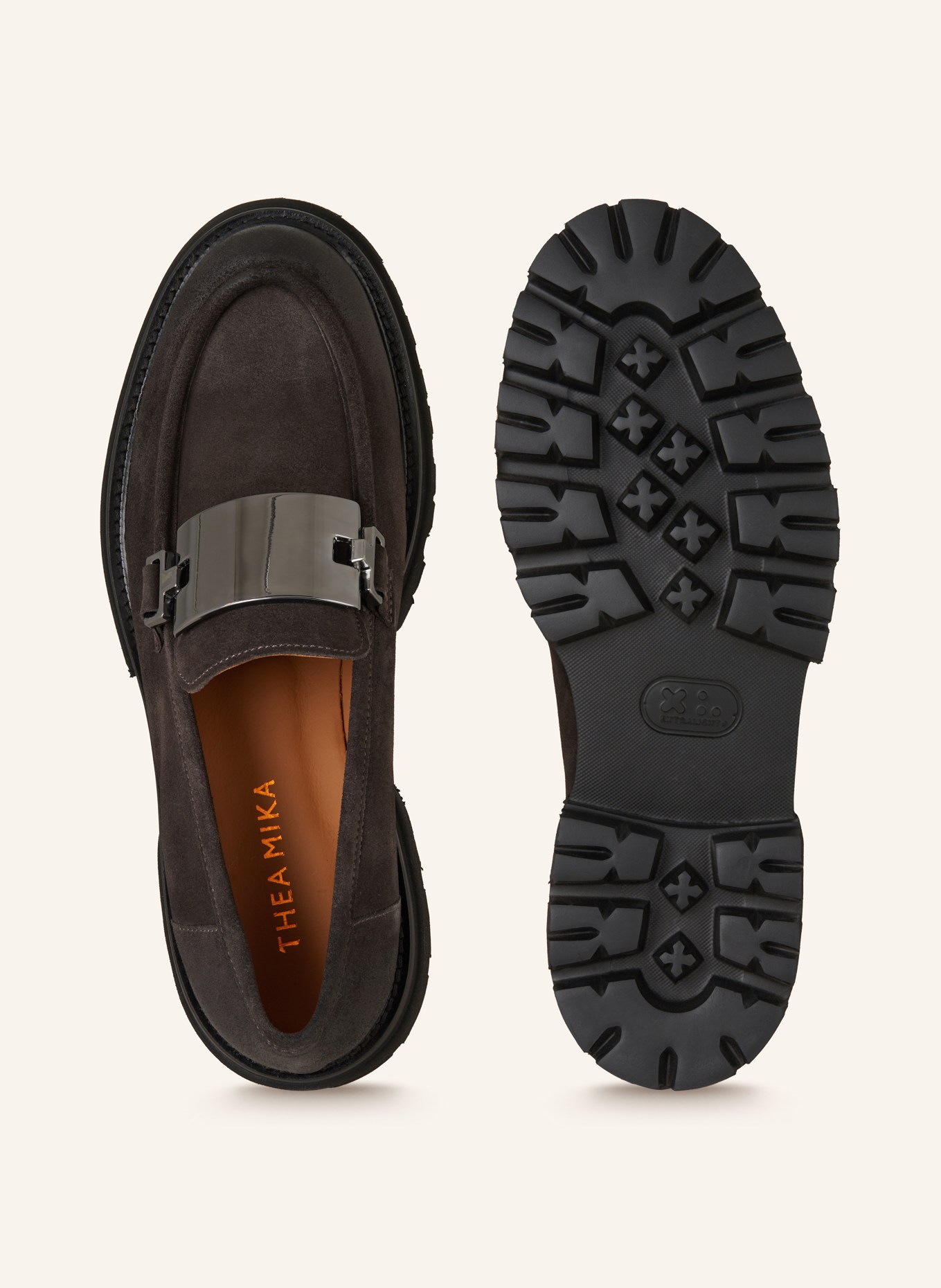 THEA MIKA Loafers, Color: DARK BROWN (Image 5)