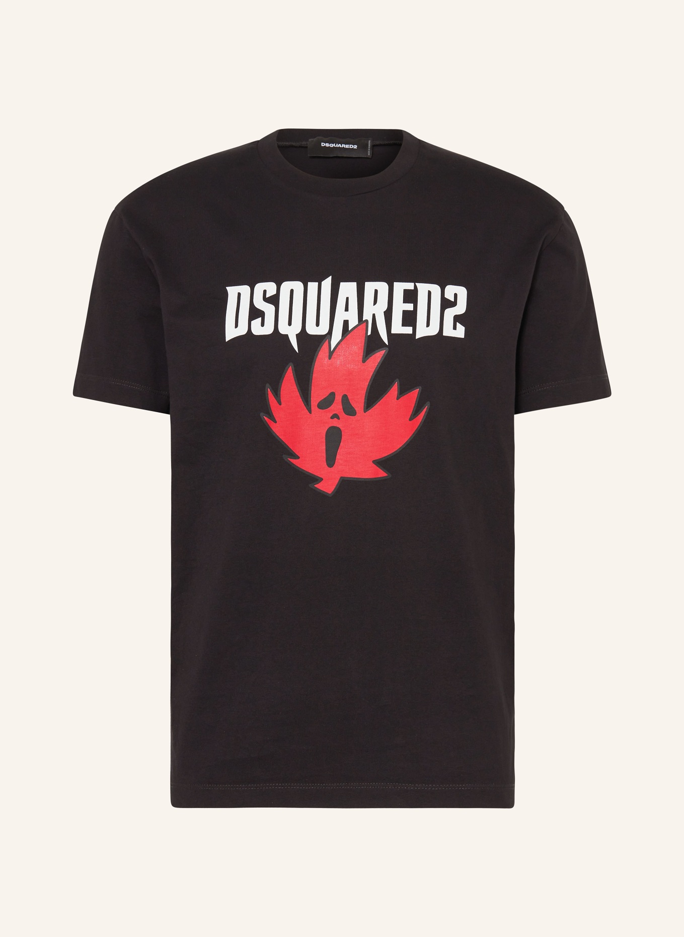 Clearance dsquared t shirt red Store