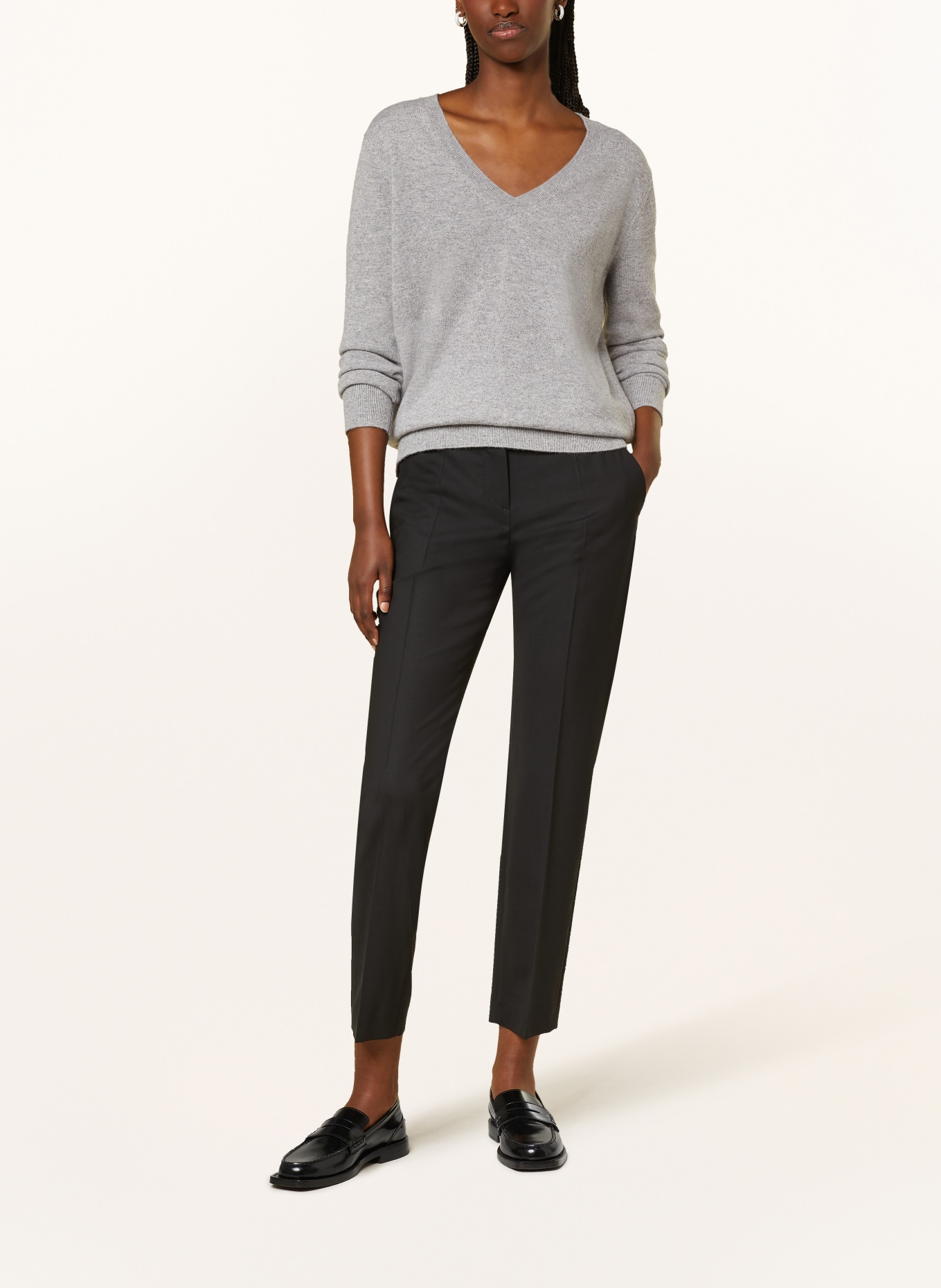 VINCE Cashmere sweater, Color: GRAY (Image 2)