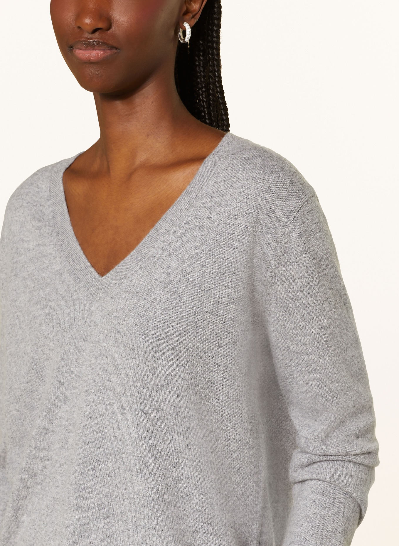 VINCE Cashmere sweater, Color: GRAY (Image 4)