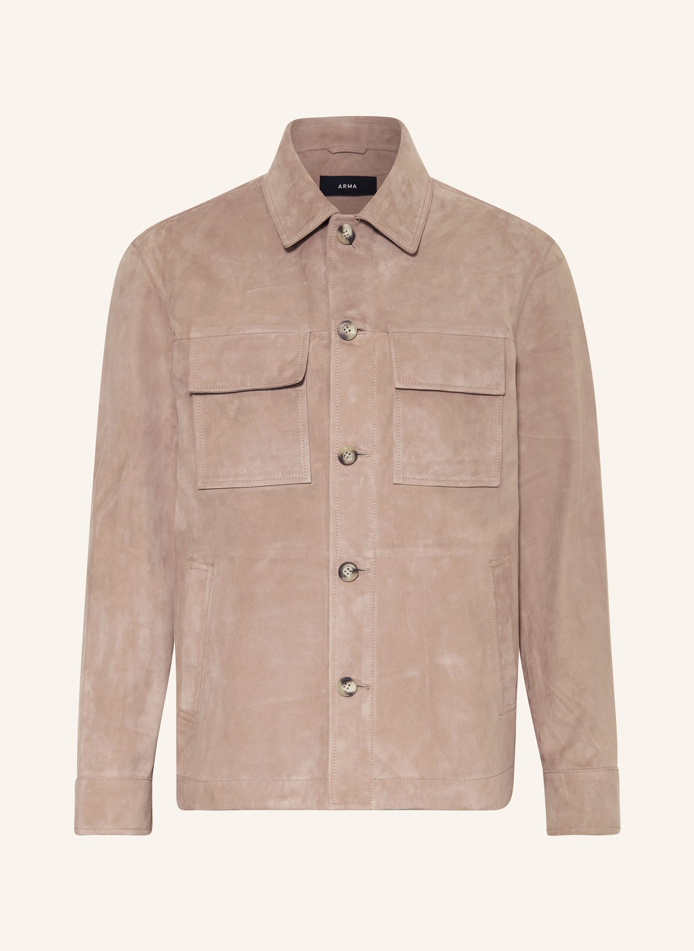 ARMA Leather jacket MEX, Color: BEIGE (Image 1)