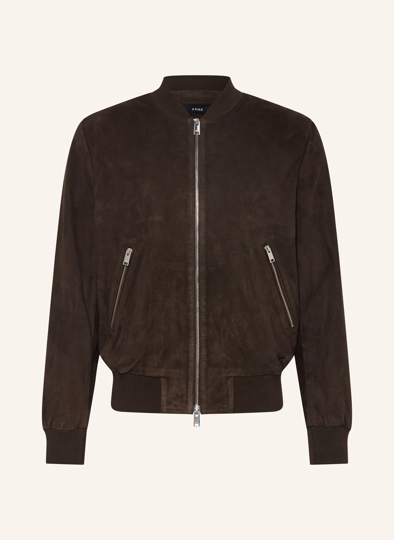 ARMA Lederblouson DIDIER: DUNKELBRAUN