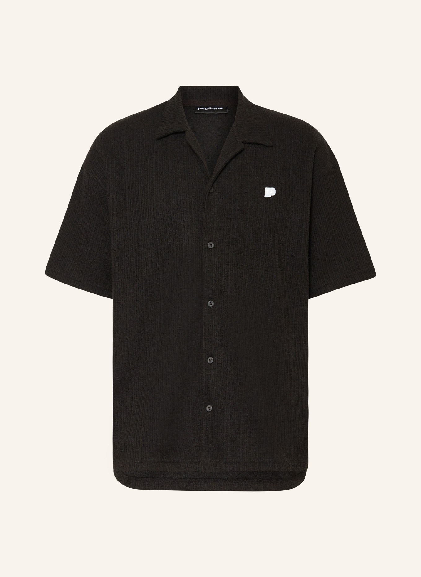 PEGADOR Resort shirt LIBCO comfort fit, Color: BLACK (Image 1)