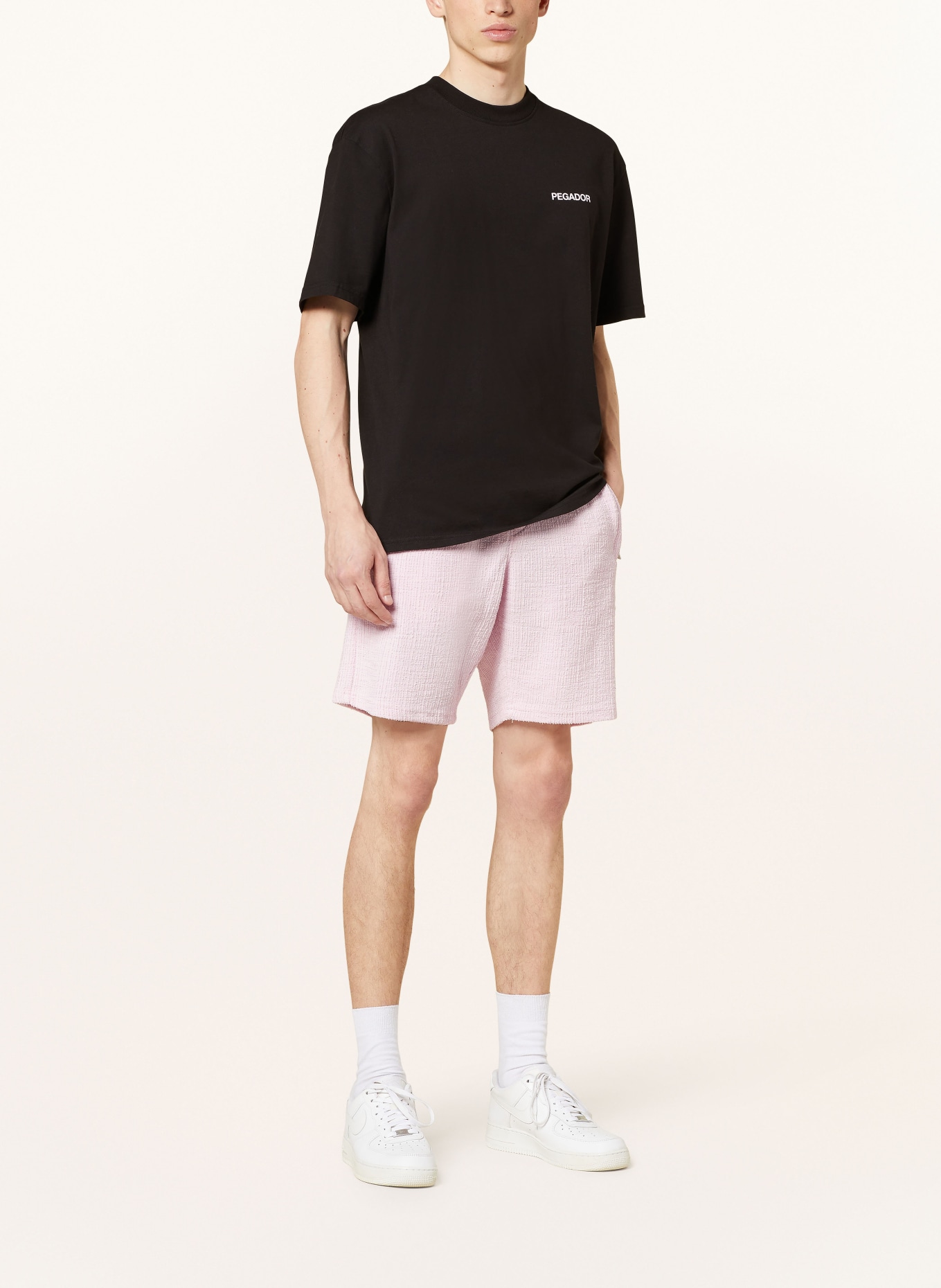 PEGADOR Jersey shorts LIBCO, Color: LIGHT PINK (Image 2)