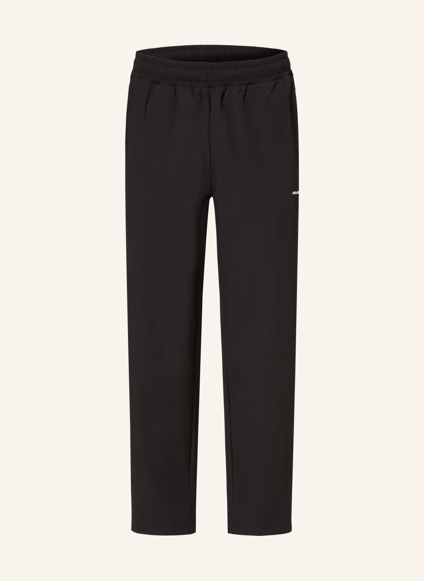 PEGADOR Pants TROY in jogger style regular fit, Color: BLACK (Image 1)