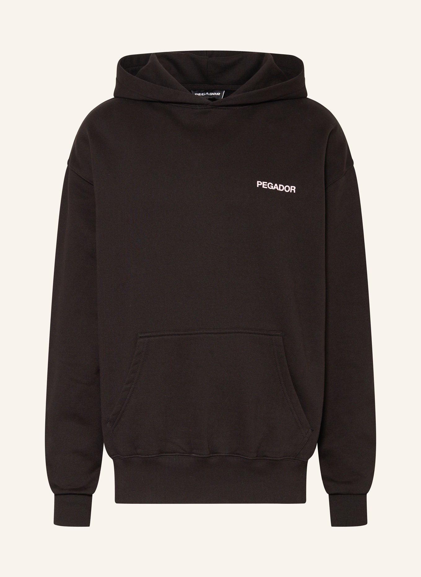 PEGADOR Oversized-Hoodie ALESO, Farbe: SCHWARZ (Bild 1)