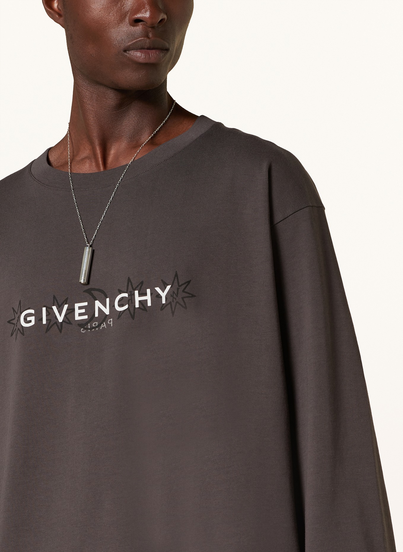 GIVENCHY Sweatshirt REVERSE TAROT in dark gray