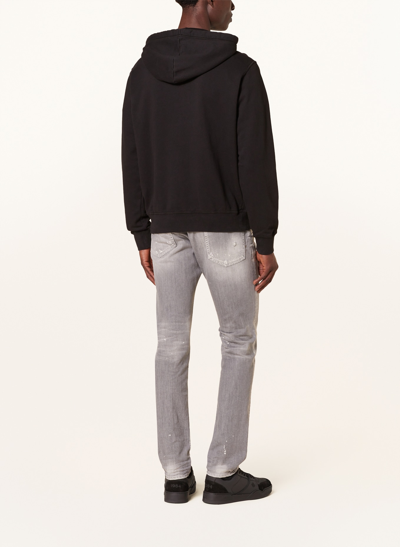 DSQUARED2 Hoodie, Color: BLACK (Image 3)