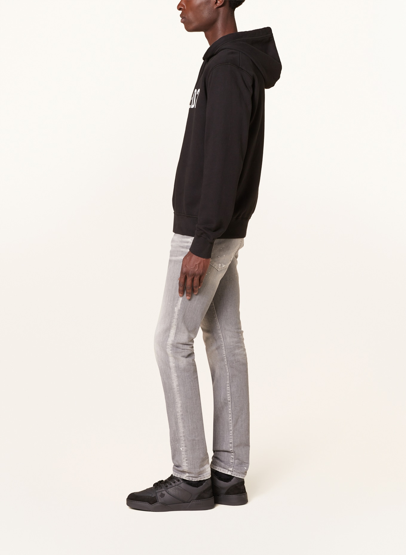 DSQUARED2 Hoodie, Color: BLACK (Image 4)