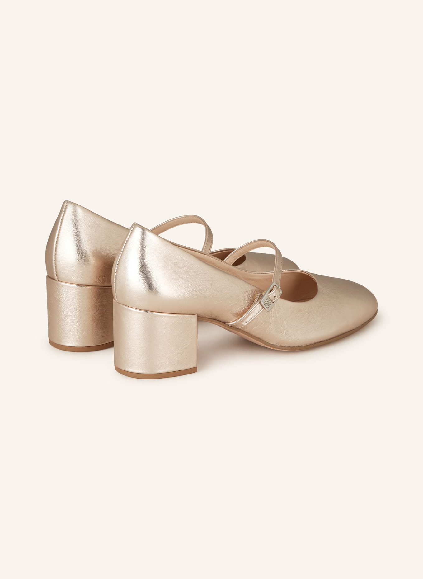 Hogl Mary Jane pumps in rose gold
