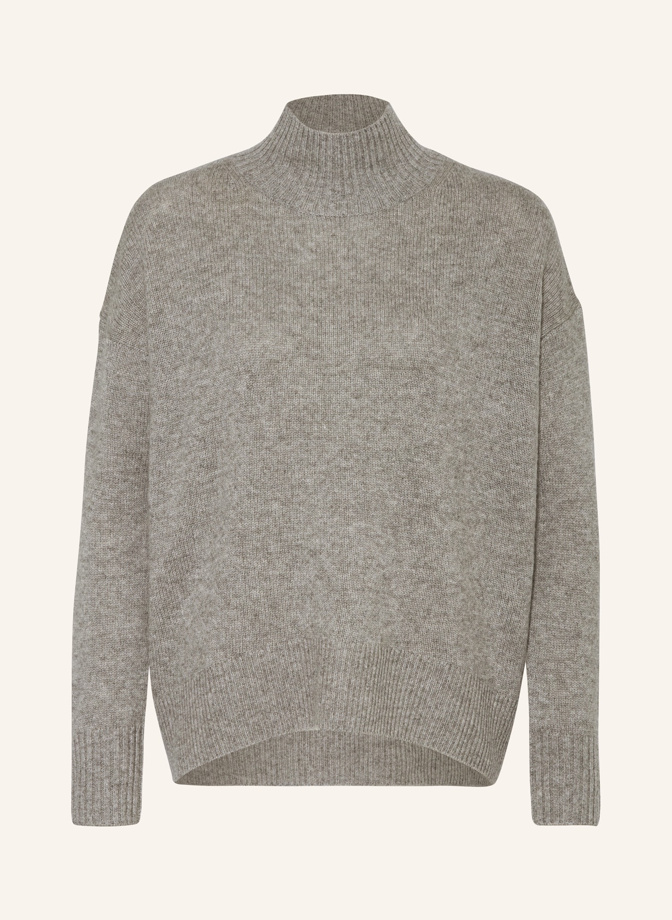 darling harbour Pullover mit Cashmere: GRAU MELANGE