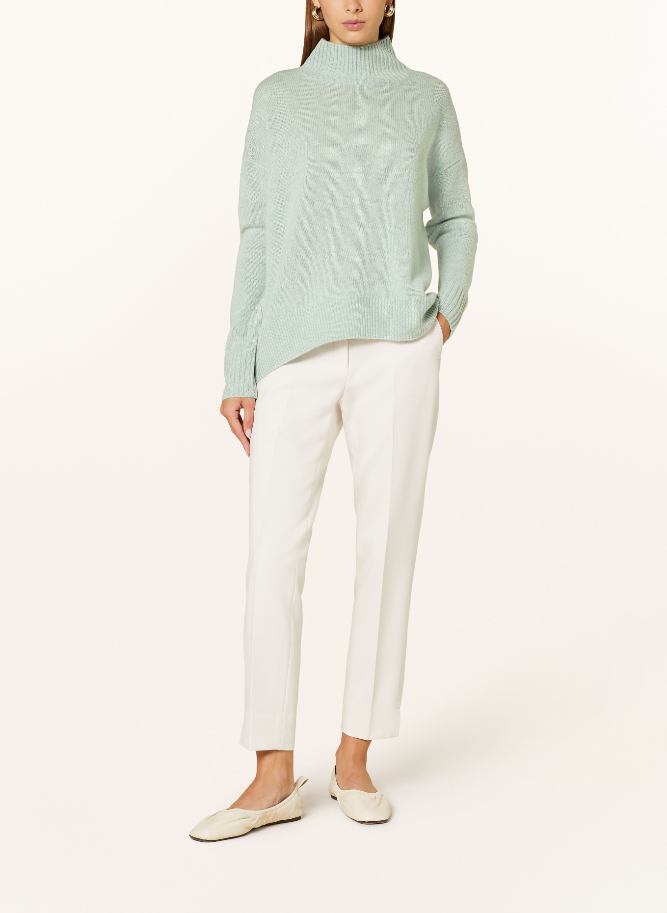darling harbour Pullover mit Cashmere: MINT
