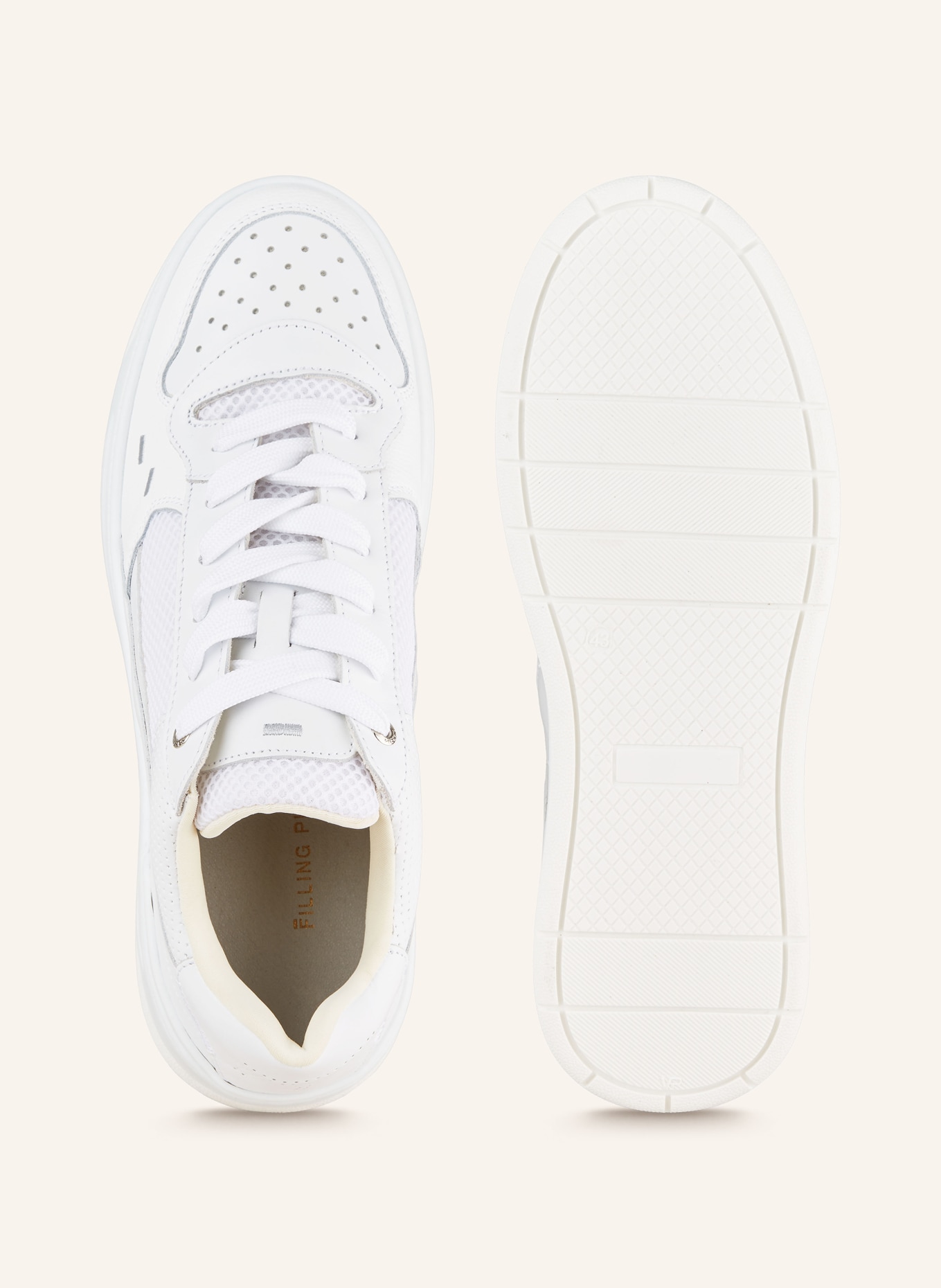 FILLING PIECES Sneaker CRUISER CRUMBS, Farbe: WEISS/ BLAUGRAU (Bild 5)