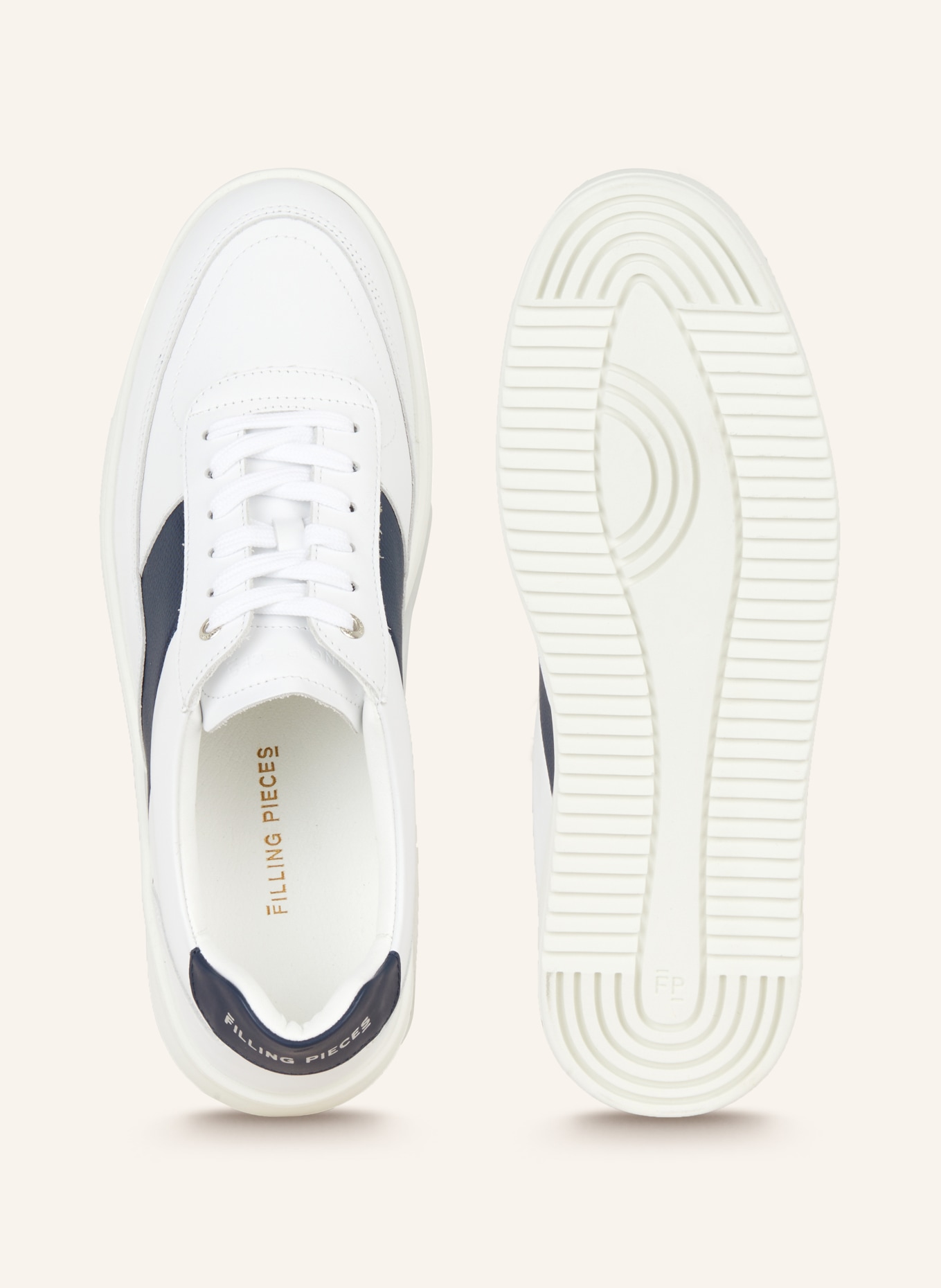 FILLING PIECES Sneaker MONDO GAME, Farbe: WEISS/ DUNKELBLAU (Bild 5)