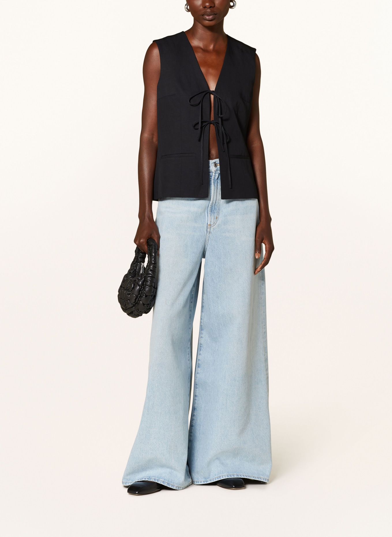 AGOLDE Flared Jeans NOLAN: encounter bright pale ind